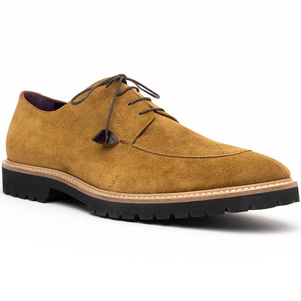 26-220-TOB CAMPO Sueded Goatskin Lace Up, Tobacco - Image 2