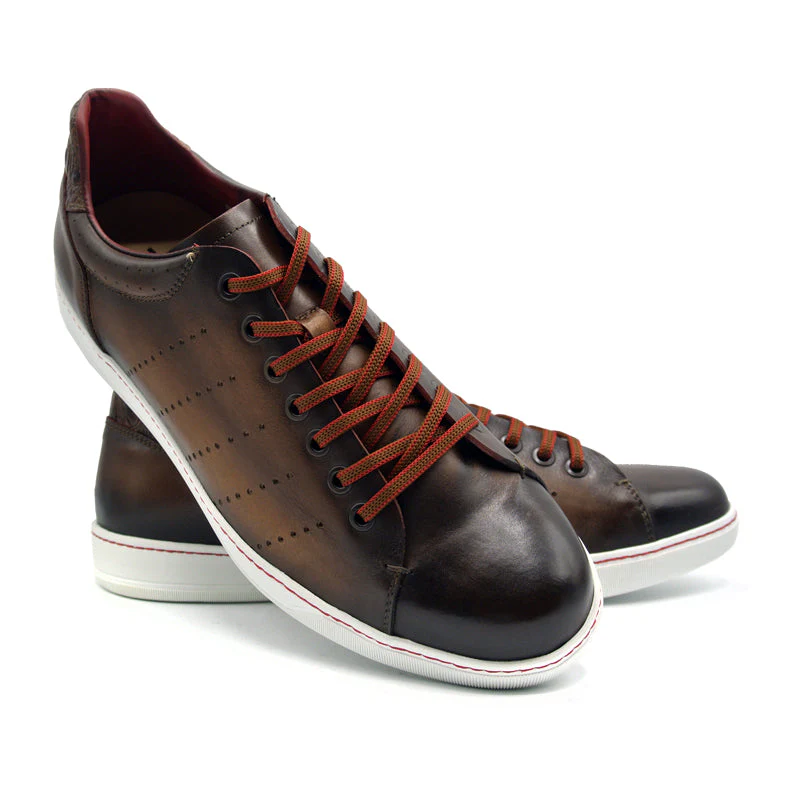65-201-BRN RUSSO Burnished Italian Calfskin - Brown - Image 2