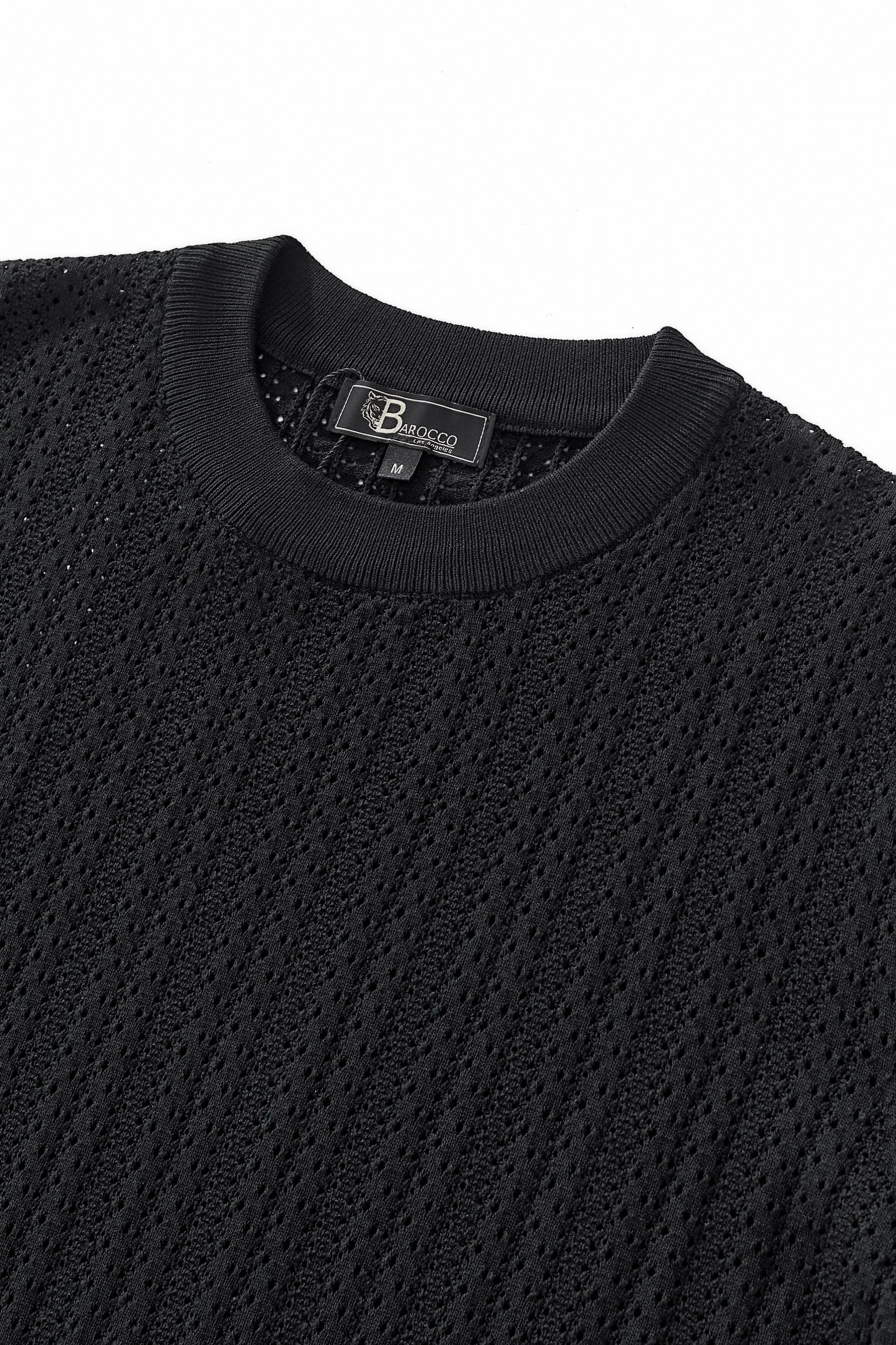 AirWeave Knit Shirt BLACK - Image 3