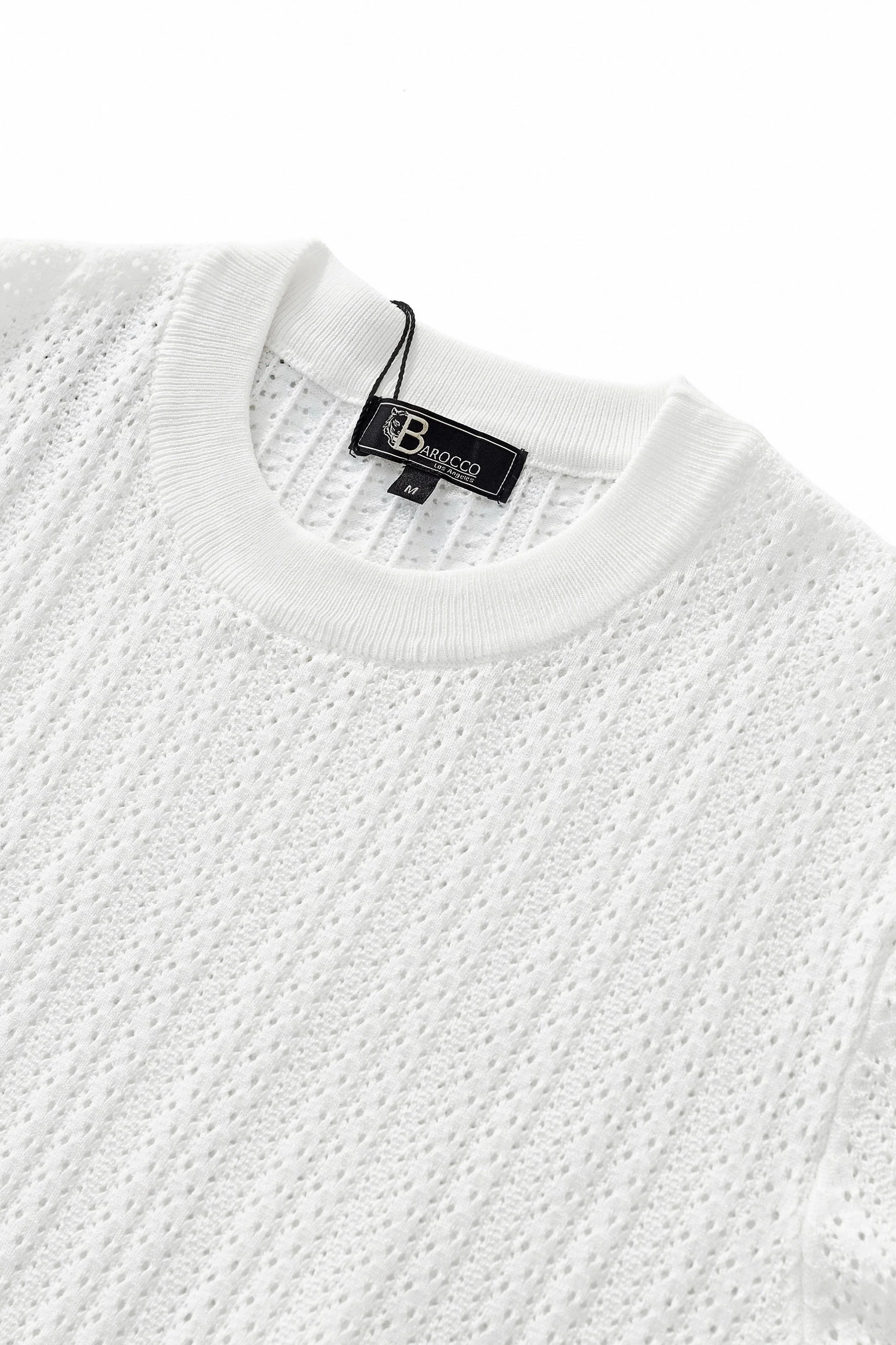 AirWeave Knit Shirt WHITE - Image 3