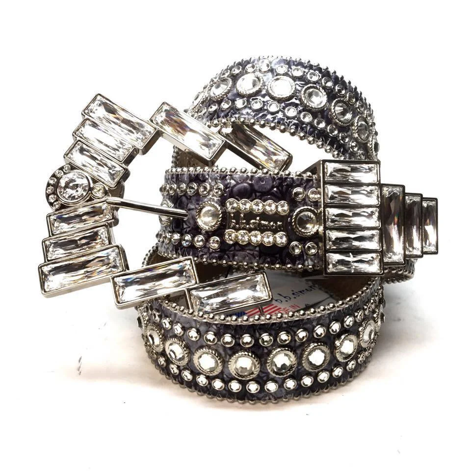 b.b. Simon "Big Block" Crystal Belt - Image 2