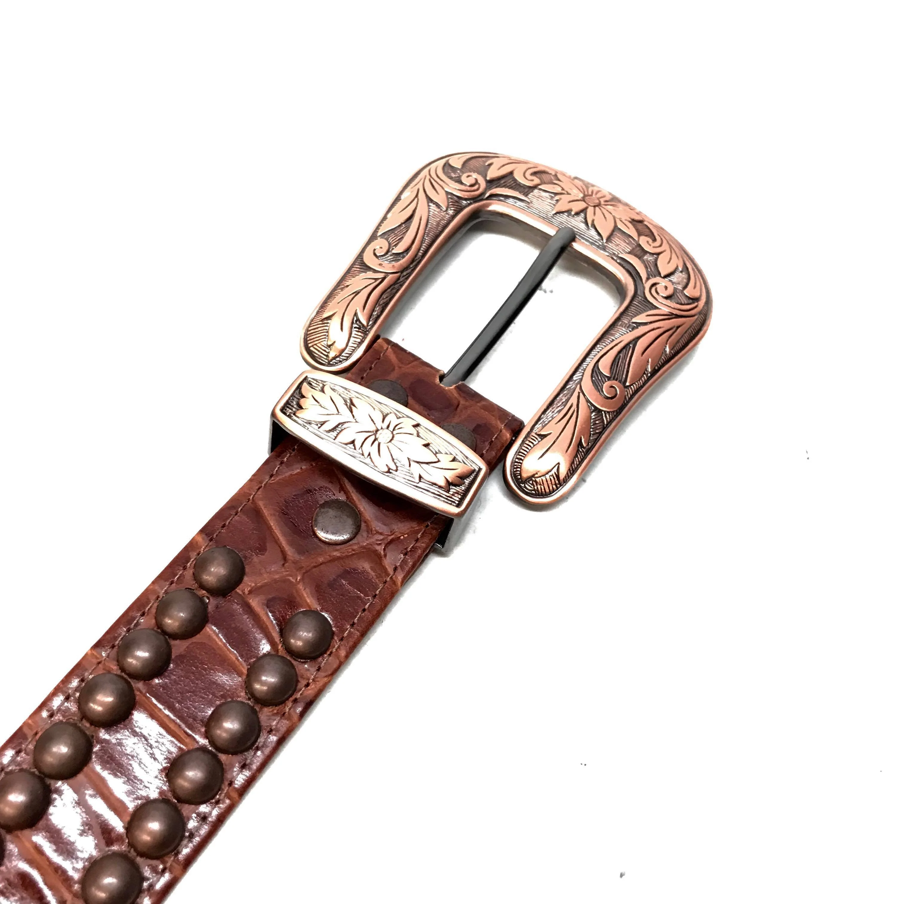 b.b. Simon 'Bronze Studded' Crystal Belt - Image 3