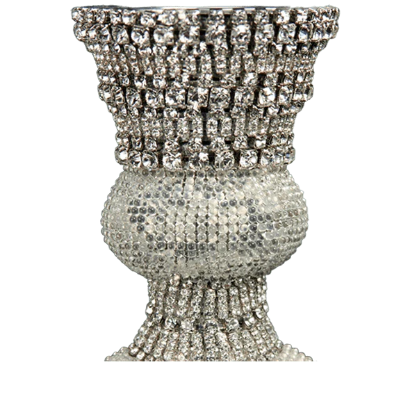 b.b. Simon CDH-216 Crystal Candle Holder - Image 2