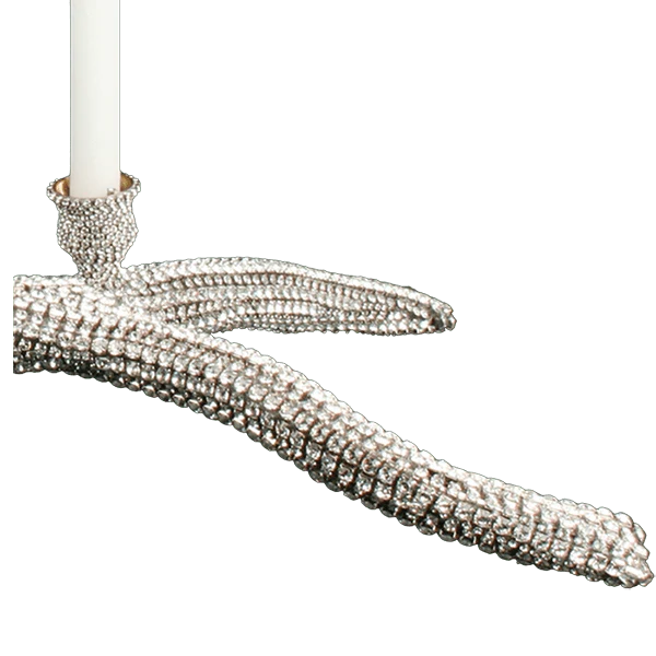 b.b. Simon CDH-220 Crystal Candle Holder - Image 3