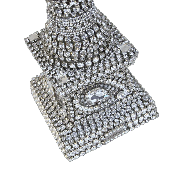 b.b. Simon CDH-248 Crystal Candle Holder - Image 3