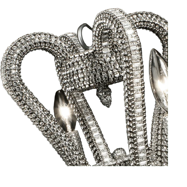 b.b. Simon CH-101-S Crystal Chandelier - Image 2