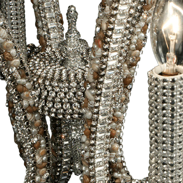 b.b. Simon CH-101-S-SHELL Crystal Chandelier - Image 3