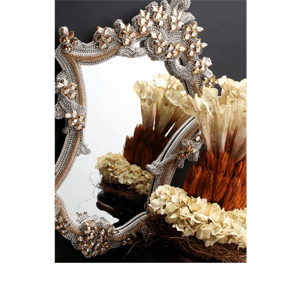b.b. Simon M-200-GOLD-CLEAR Crystal Mirror - Image 5