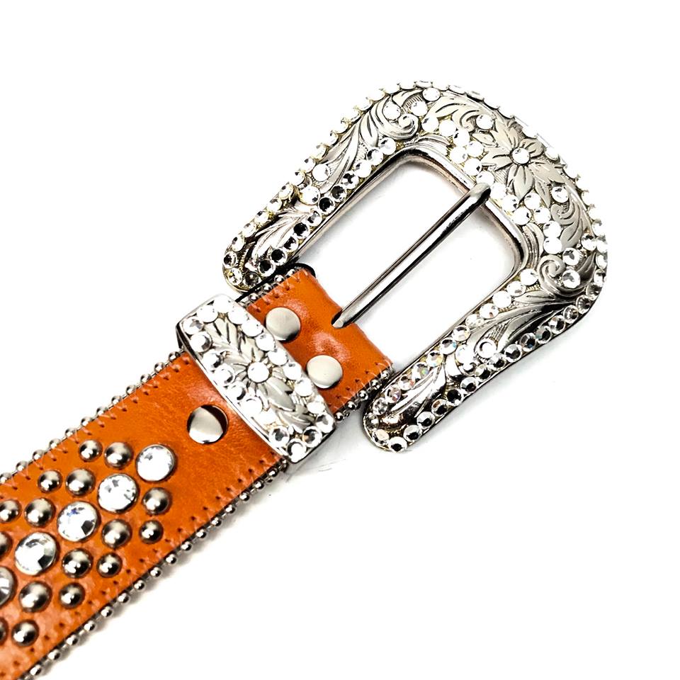 b.b. Simon 'Orange' Crystal Belt - Image 4