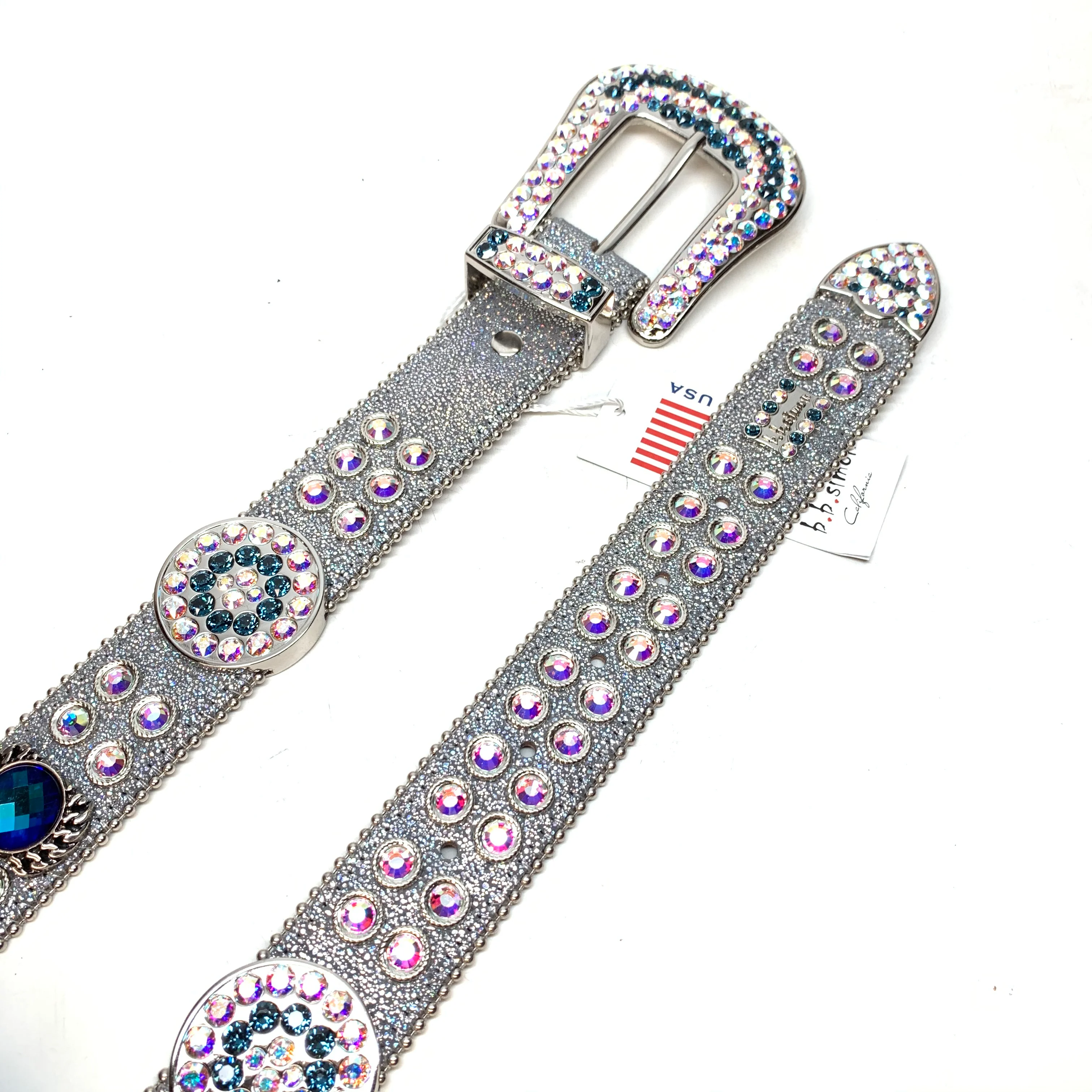 b.b. Simon Star Big Block Crystal Belt - Image 5