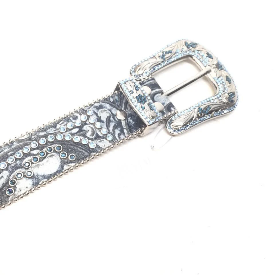 b.b. Simon "Oceans Blue" Crystal Belt - Image 3