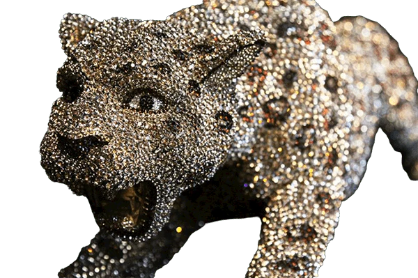 b.b. Simon TG-101 All Over Crystal Tiger - Image 3