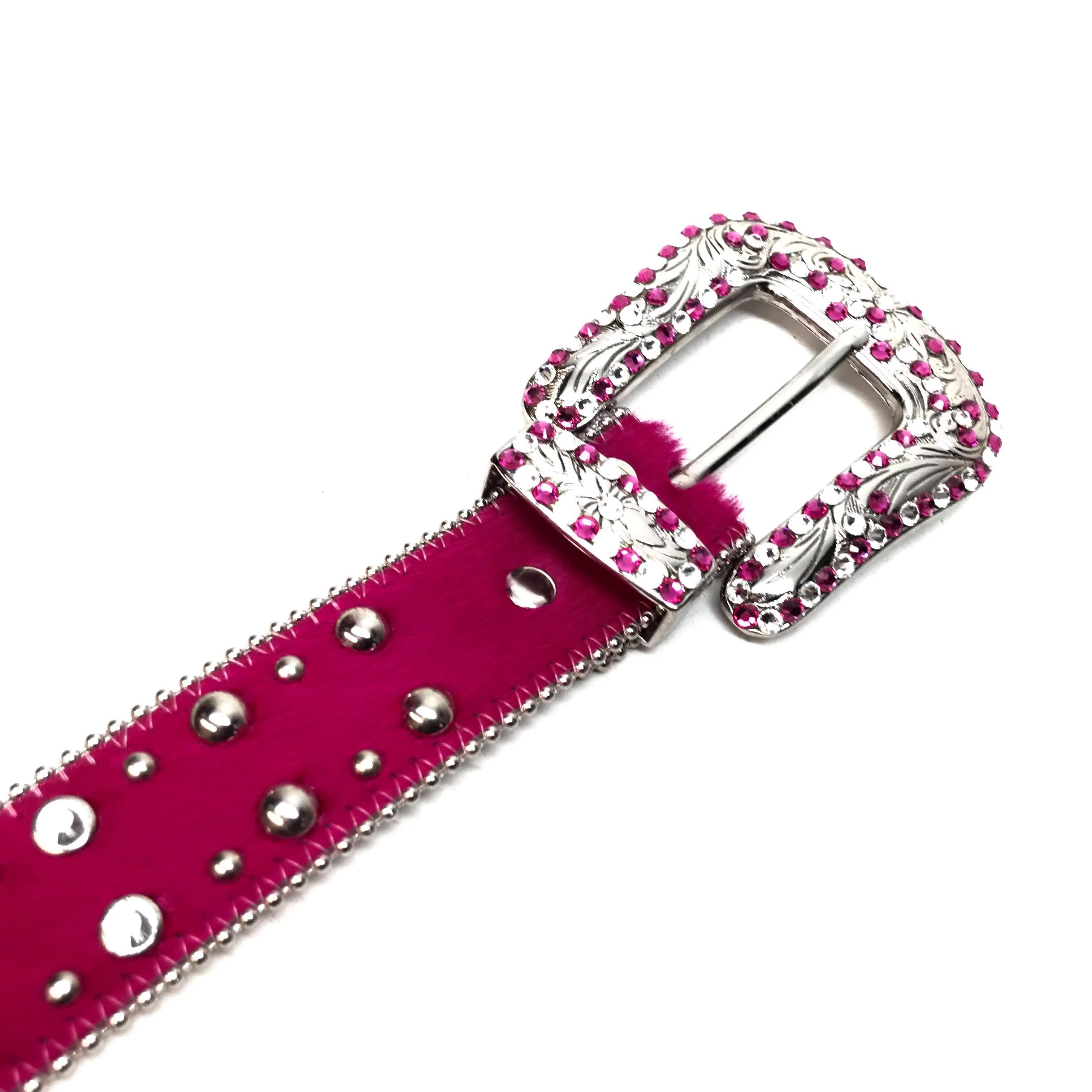 b.b. Simon 'Violet Pony' Double Crystal Belt - Image 3