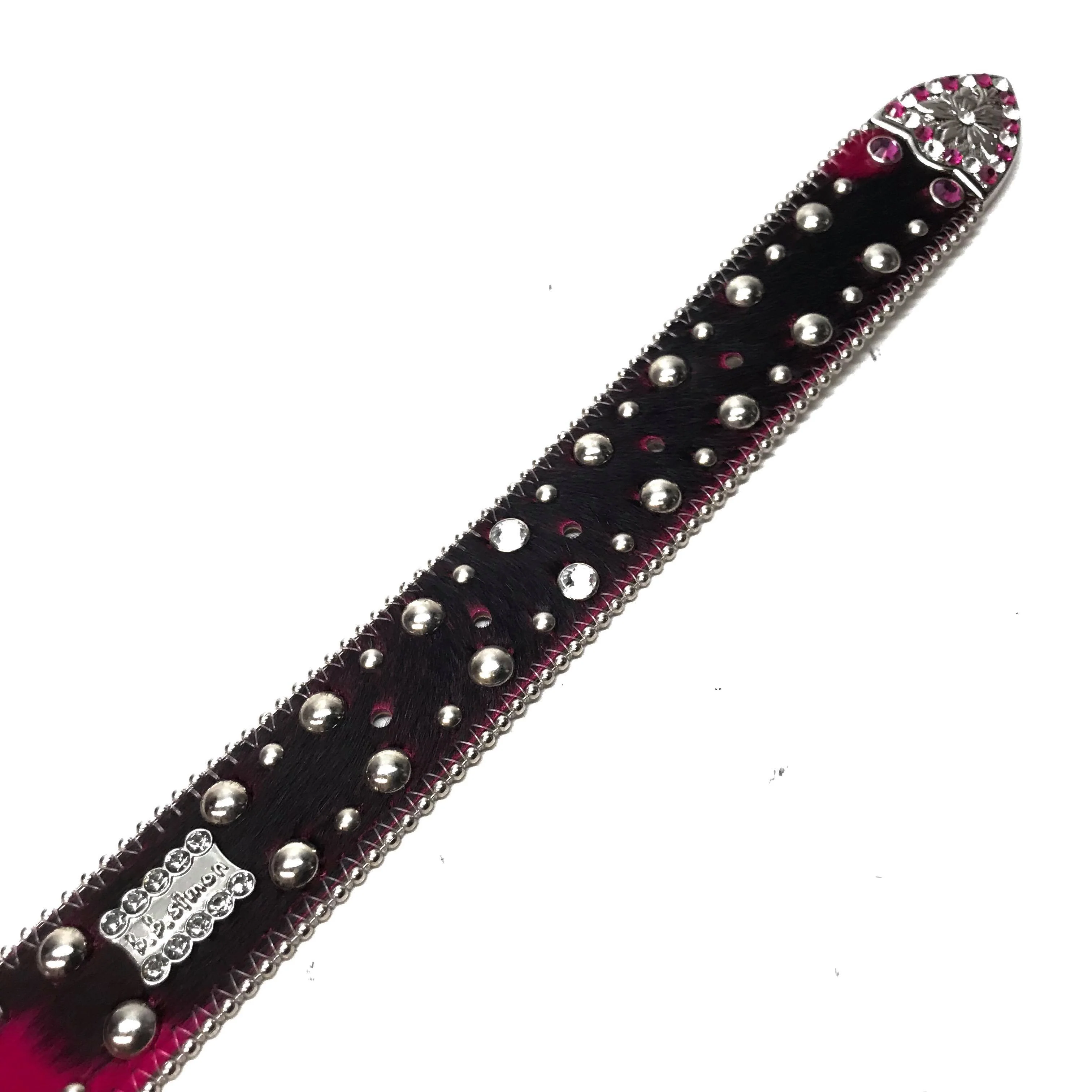 b.b. Simon 'Violet Pony' Double Crystal Belt - Image 4