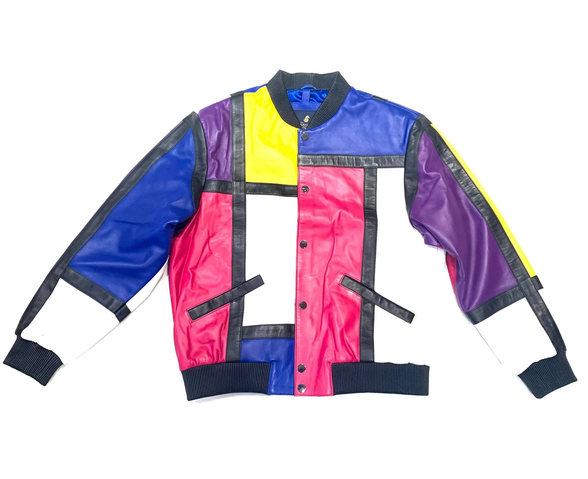 Barya NewYork Martin 90s Lambskin Bomber Jacket - Image 2