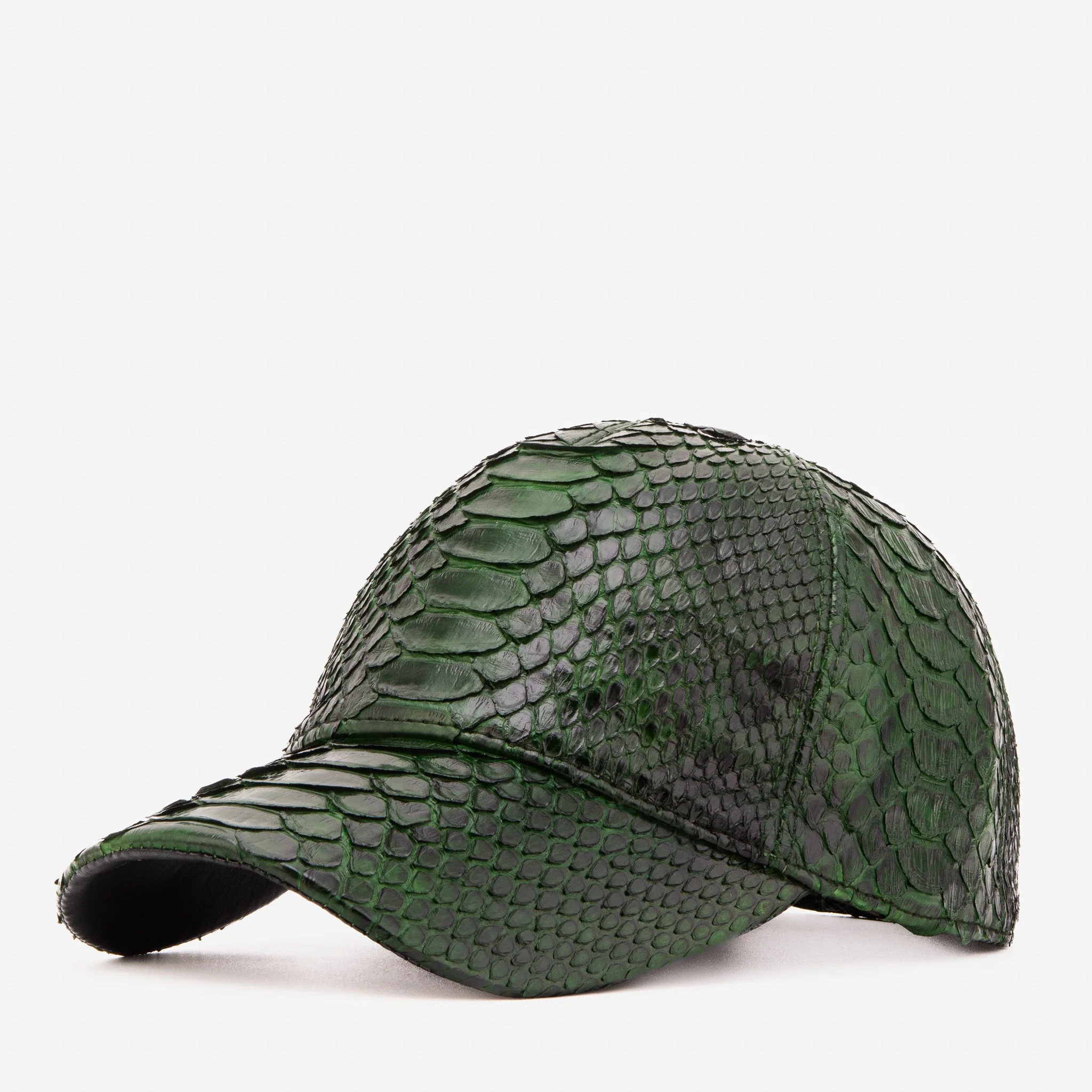 Boss Green  Python Leather Cap - Image 9