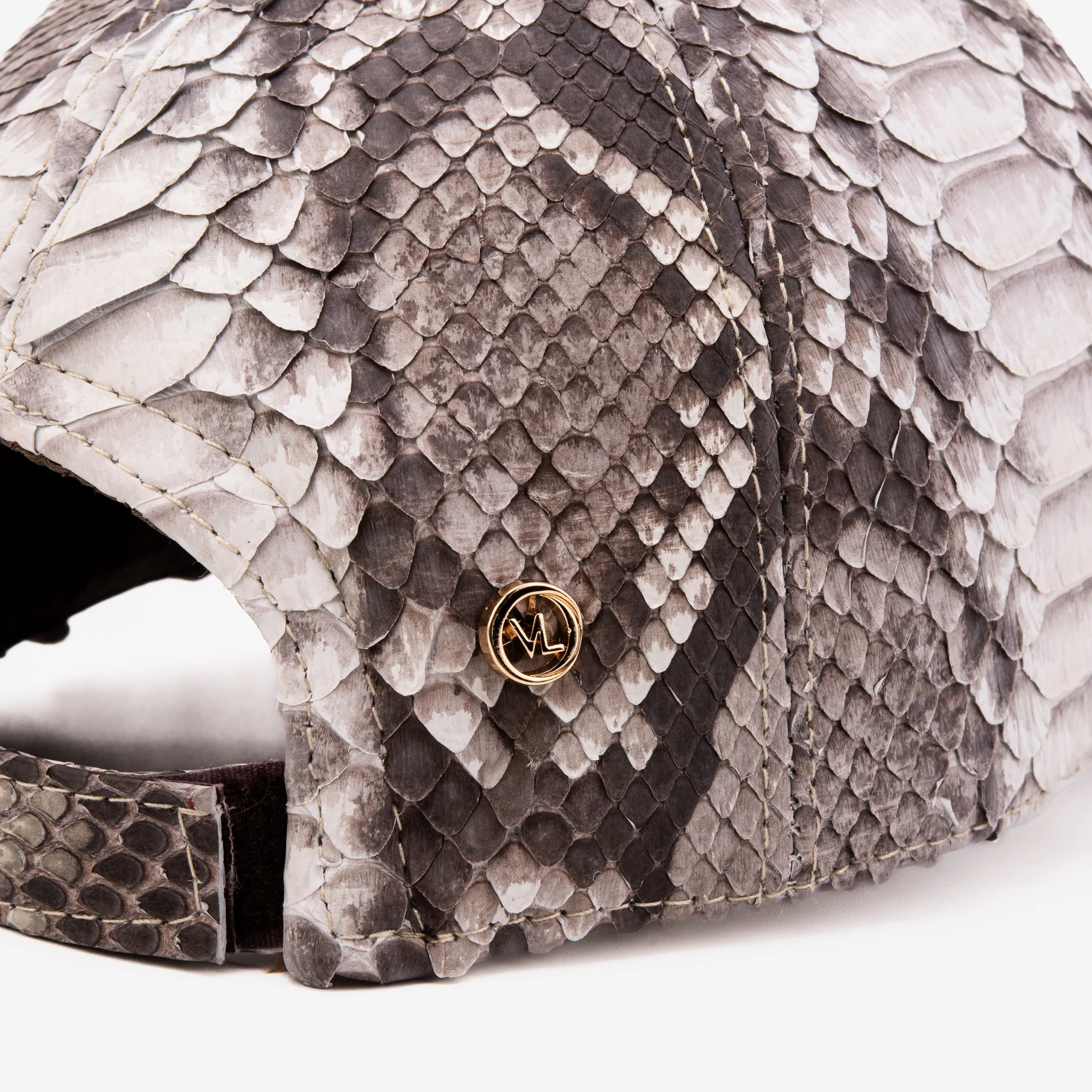 Boss Naturel  Python Leather Cap - Image 5