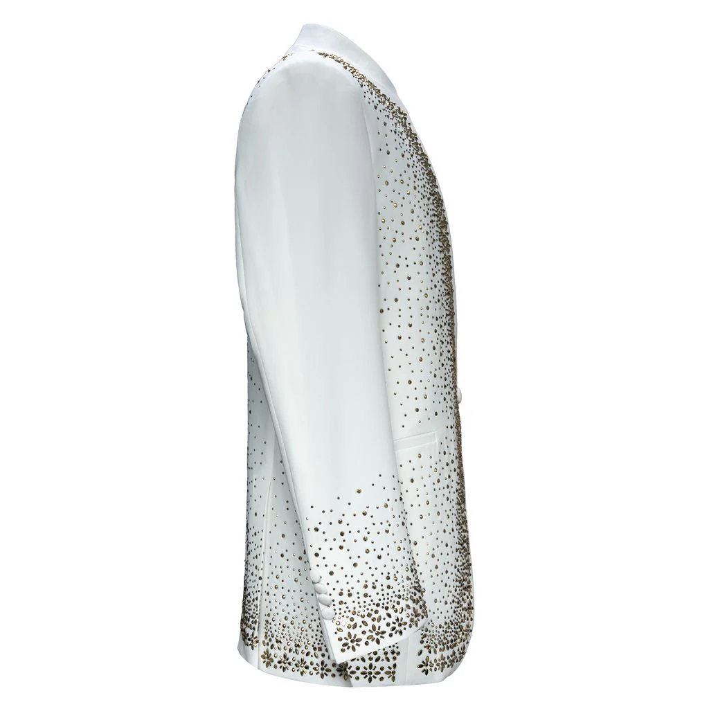 Bright Lights Blazer WHITE/GOLD - Image 4