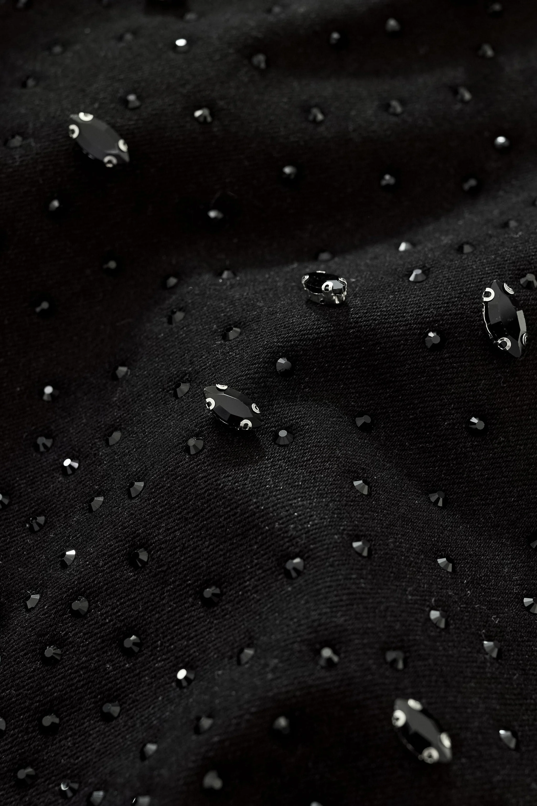 Celestial Stud Denim Jkt – Century Penthouse BLACK - Image 8
