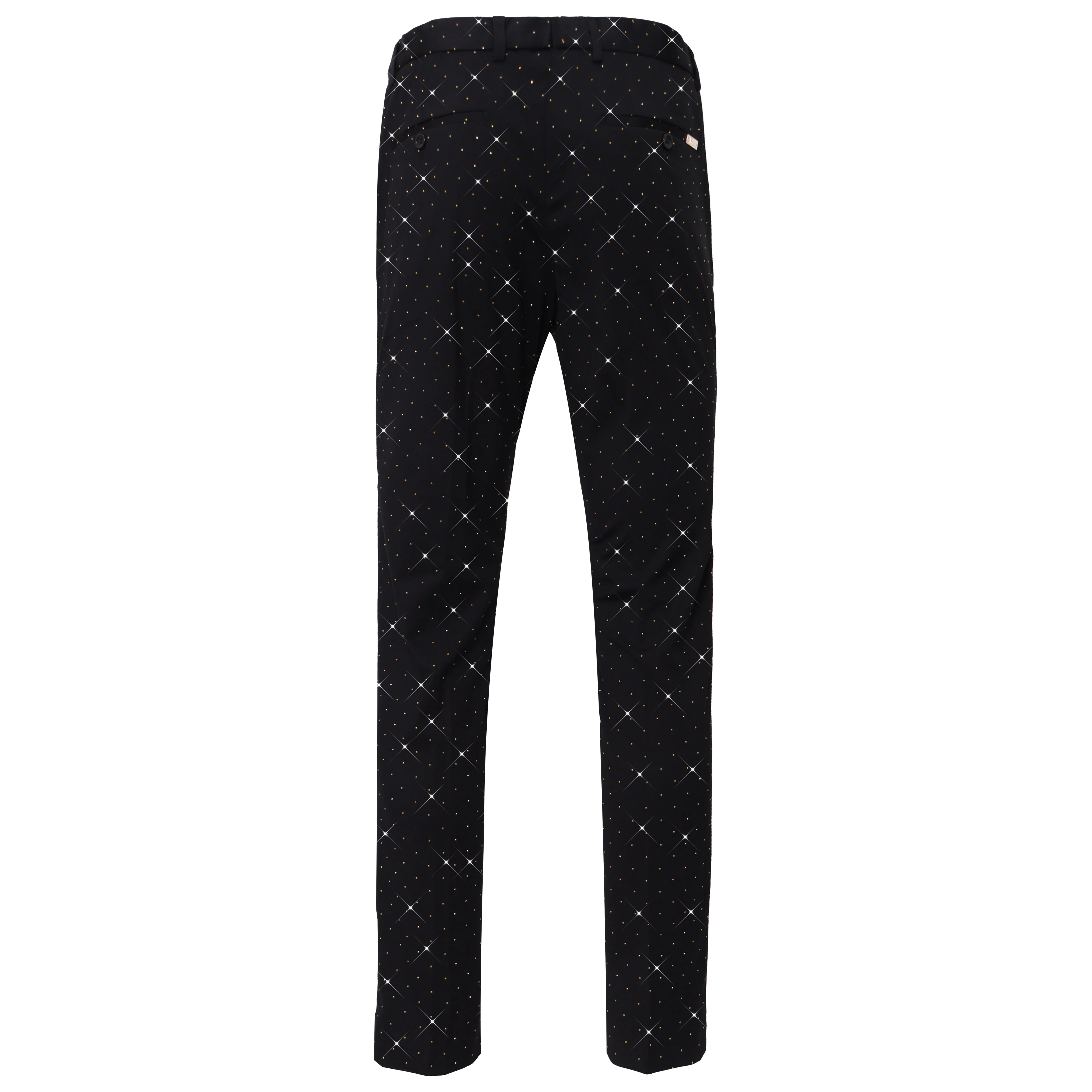 Dapper Details Pants BLACK/GOLD - Image 2