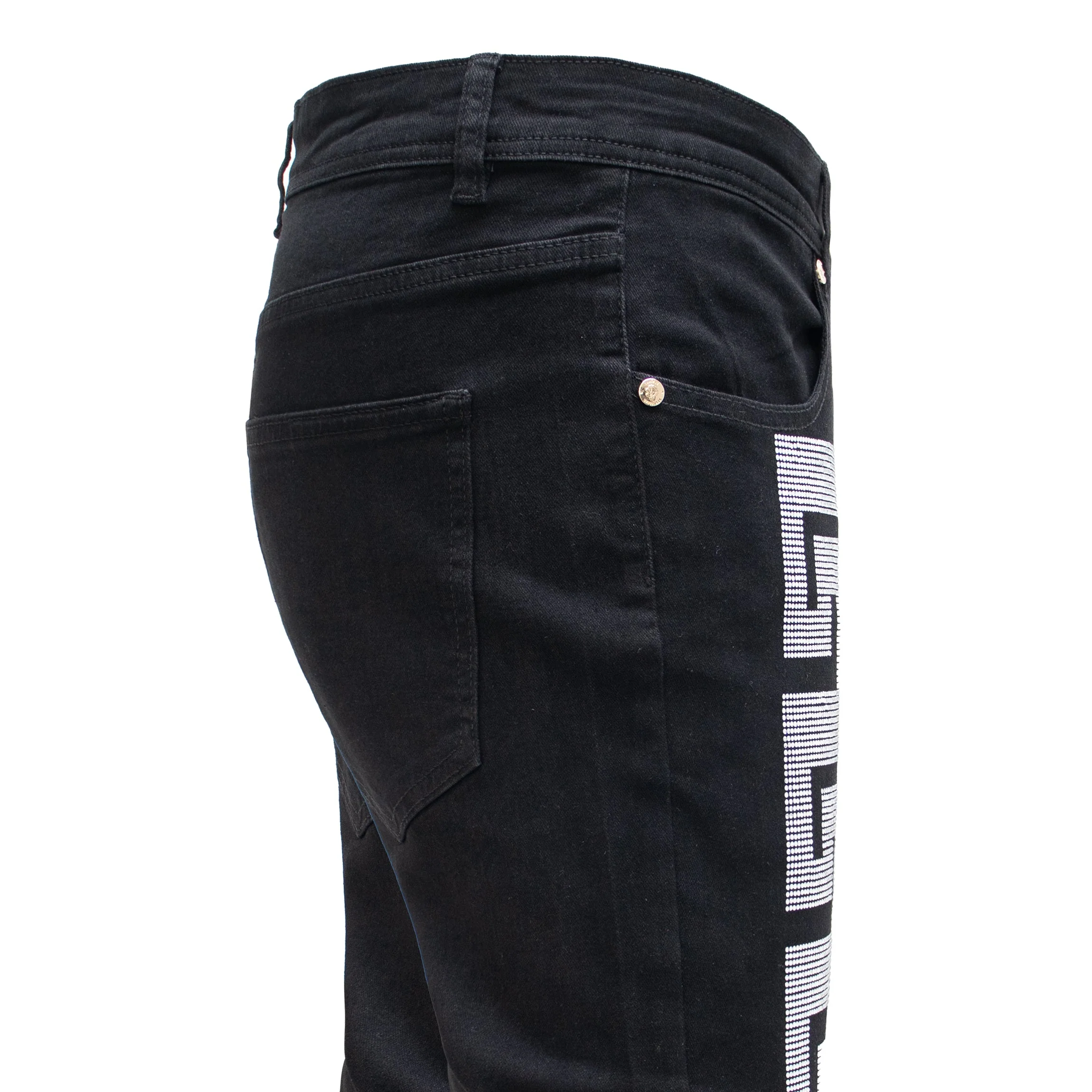 Denim Deluxe Jeans - Century Penthouse BLACK/SILVER - Image 3