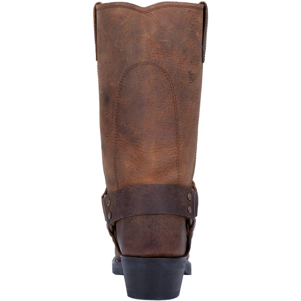 Dingo Men's Brown Dean Leather Harness Boot - Image 3
