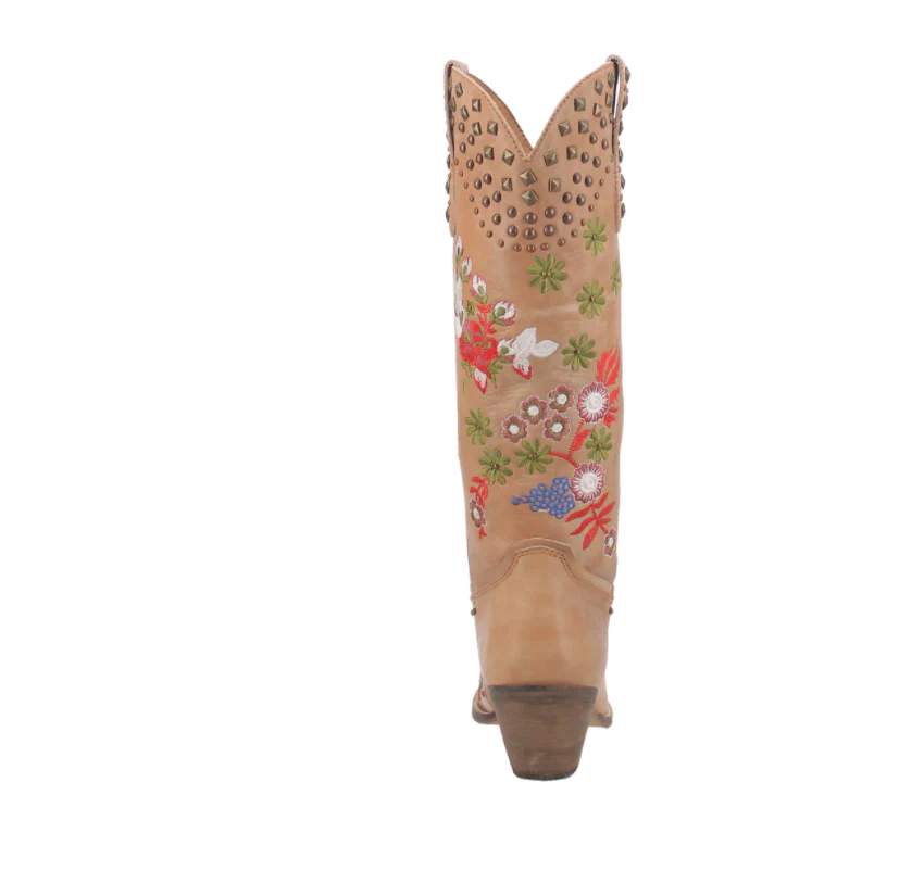 Dingo Women's "POPPY" Leather  Cowgirl Boots - Image 3