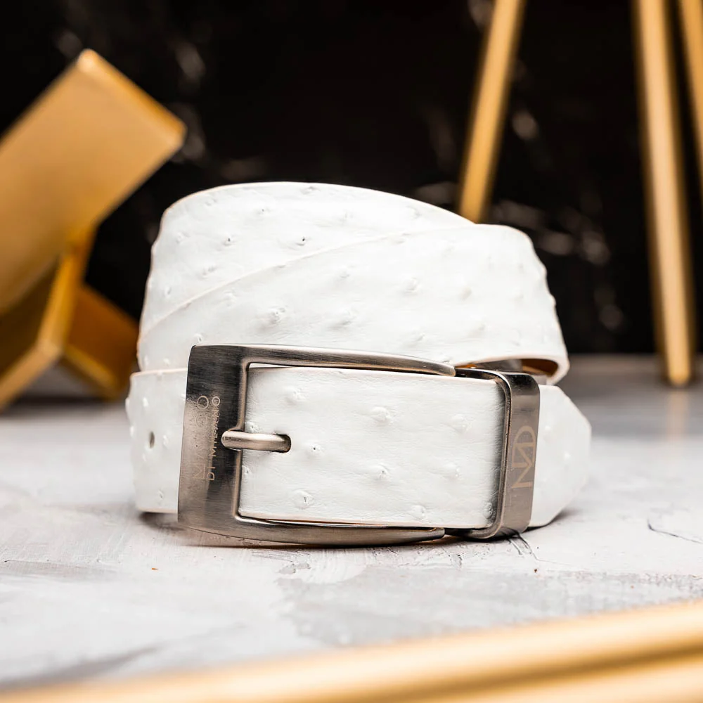 Marco Di Milano Domenico Belt White - Image 4
