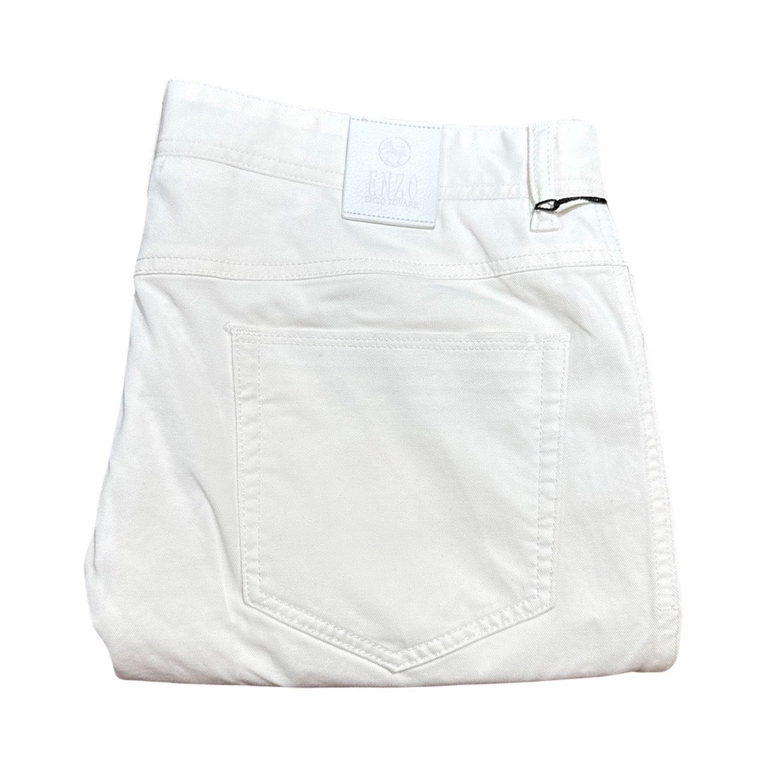 Enzo Alpha 368 White High-end Pants - Image 4
