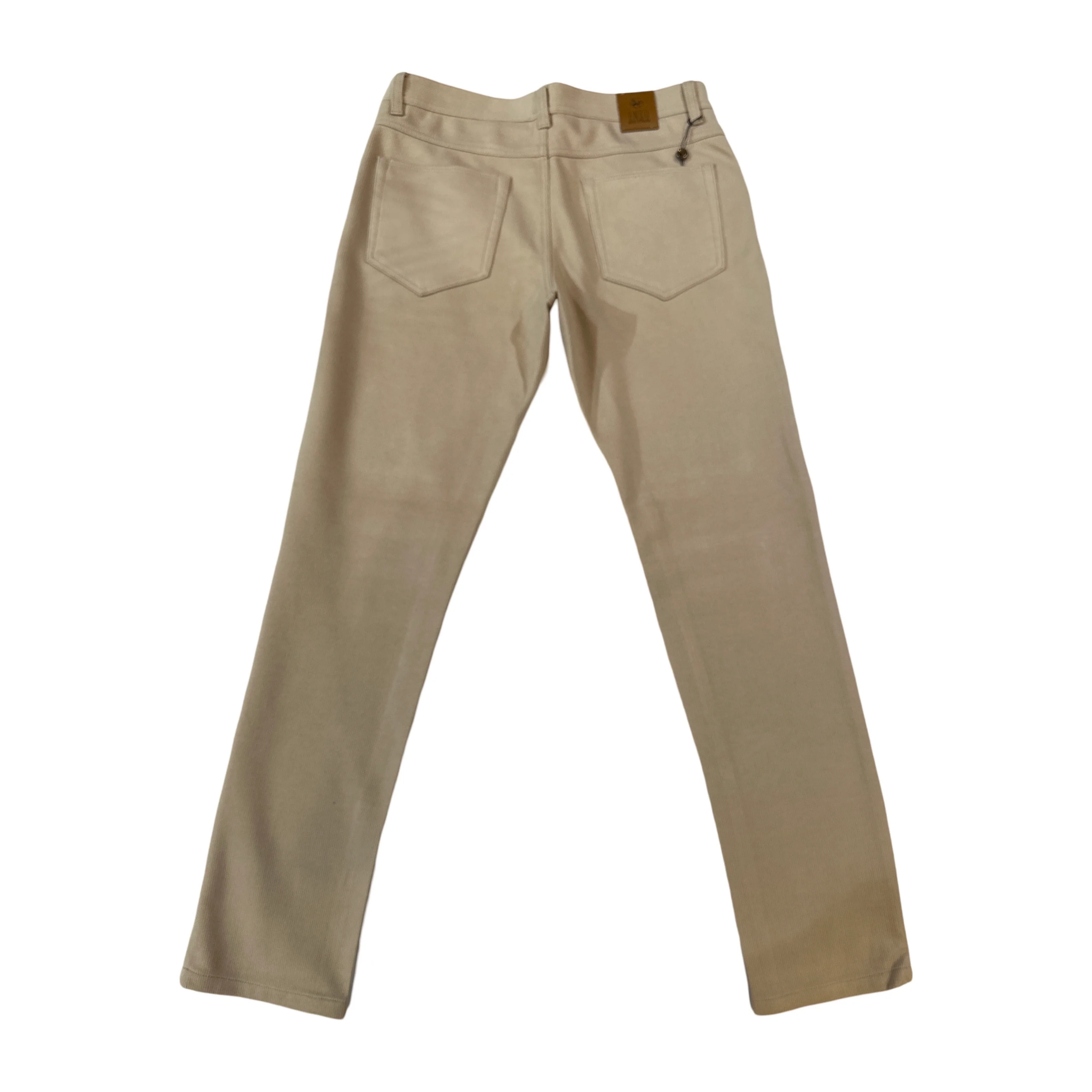 Enzo Alpha-381 Cream Heavy Weight High End Pants - Image 3