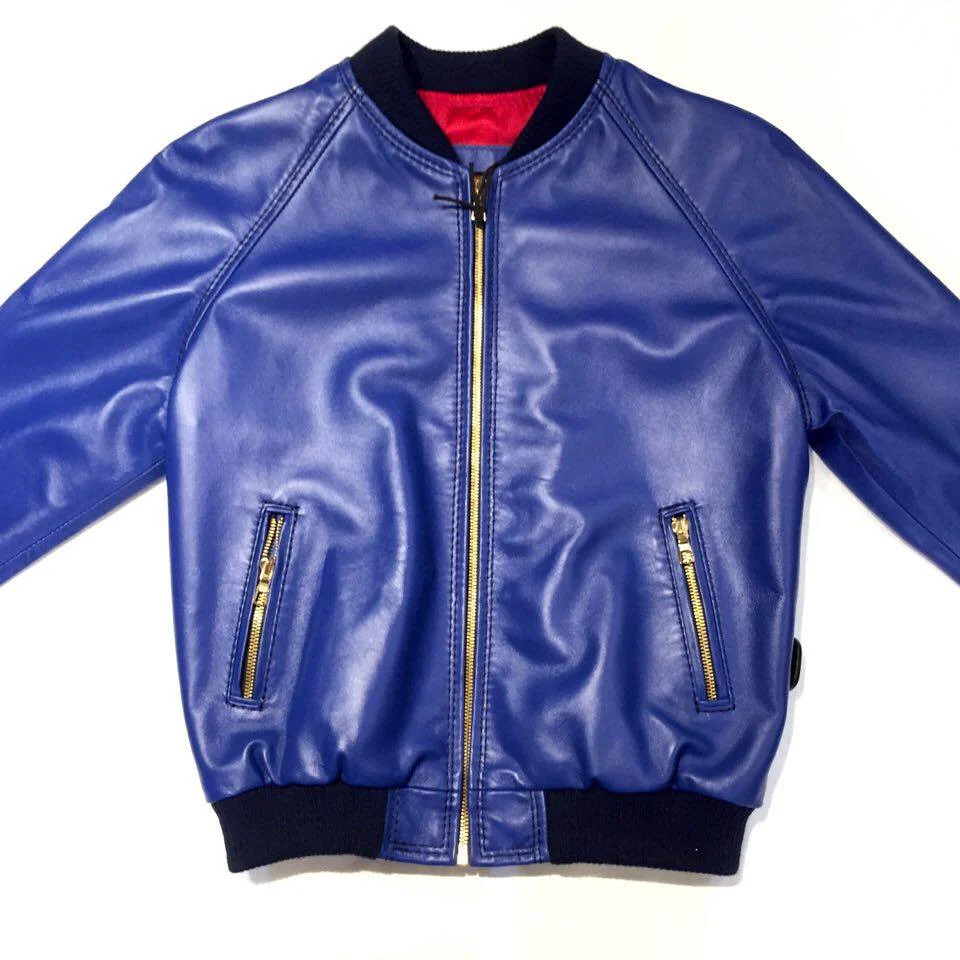 G-Gator Baby Lambskin Bomber Jacket - Image 10