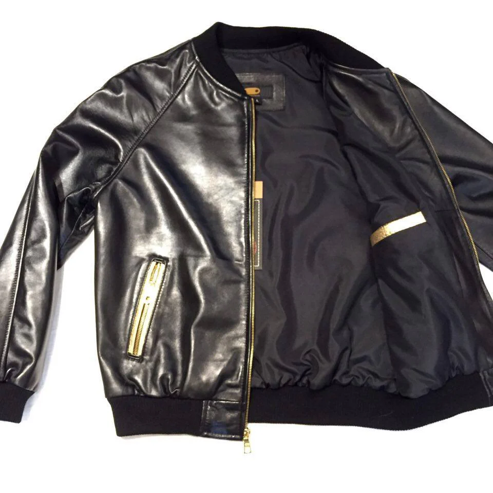 G-Gator Baby Lambskin Bomber Jacket - Image 6