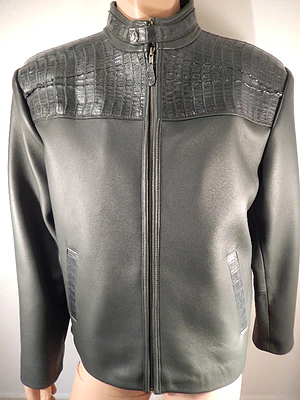 G Gator - 2006 Crocodile and Lambskin Jacket - Image 8