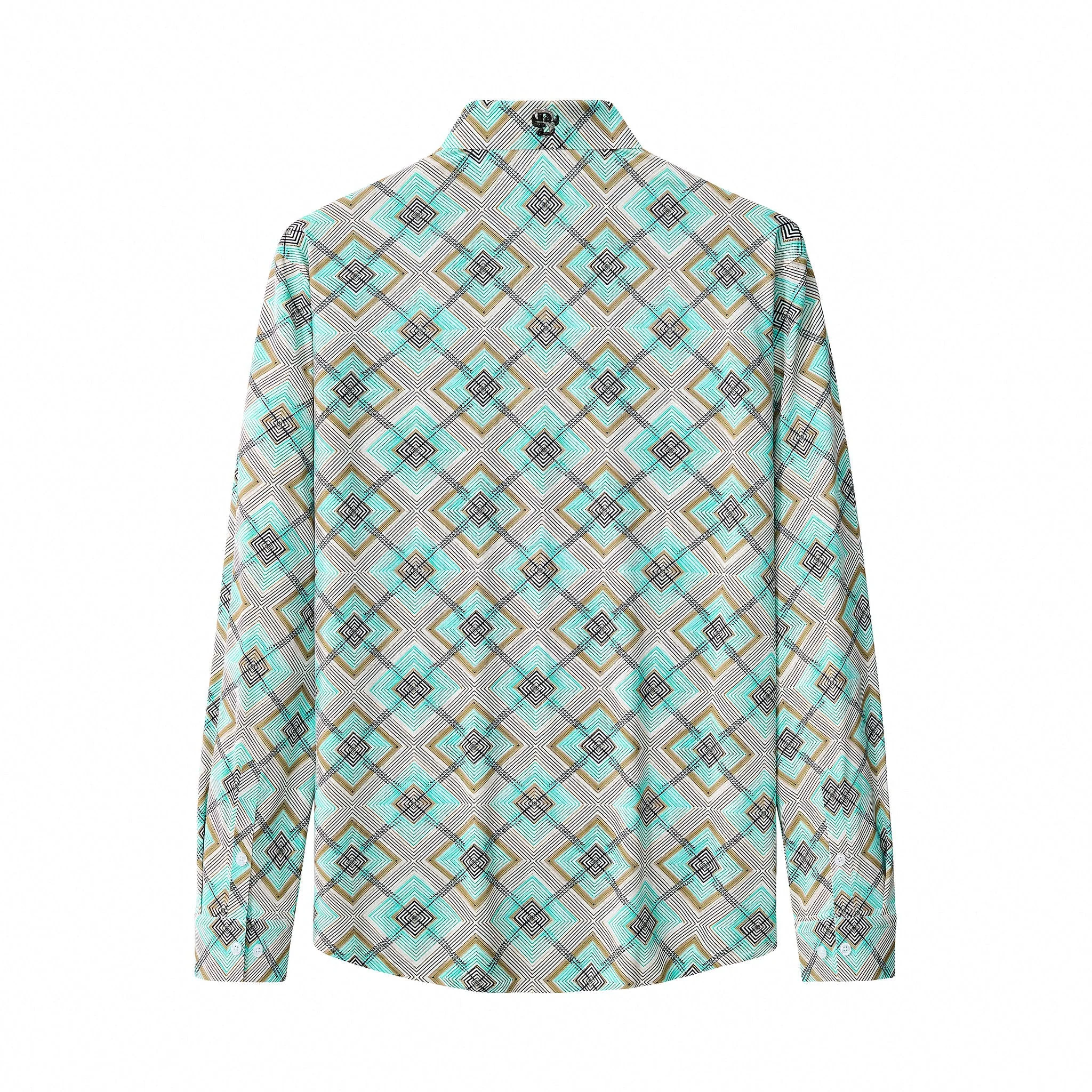 Geometric Seamless Shirt – El Baron MULTI - Image 2