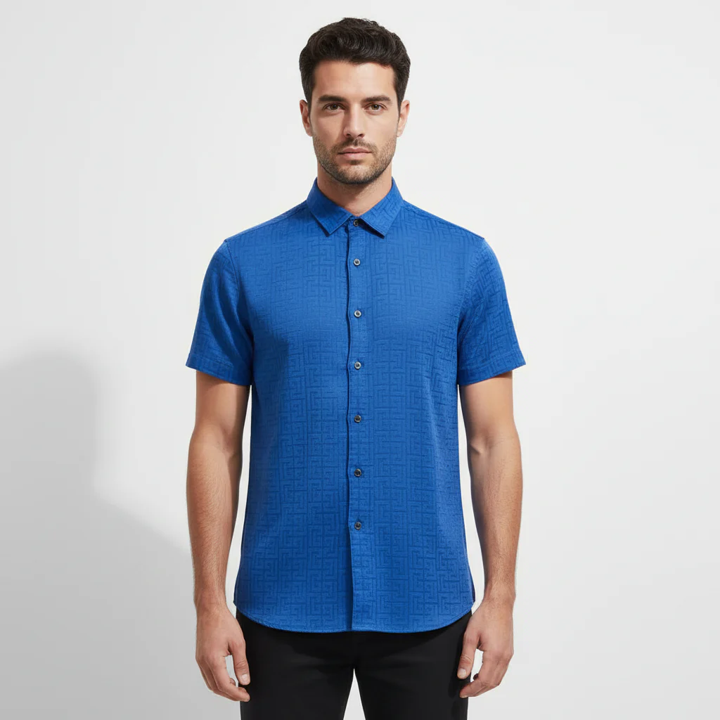 Grecian Grace Shirt - Century Penthouse ROYAL - Image 3