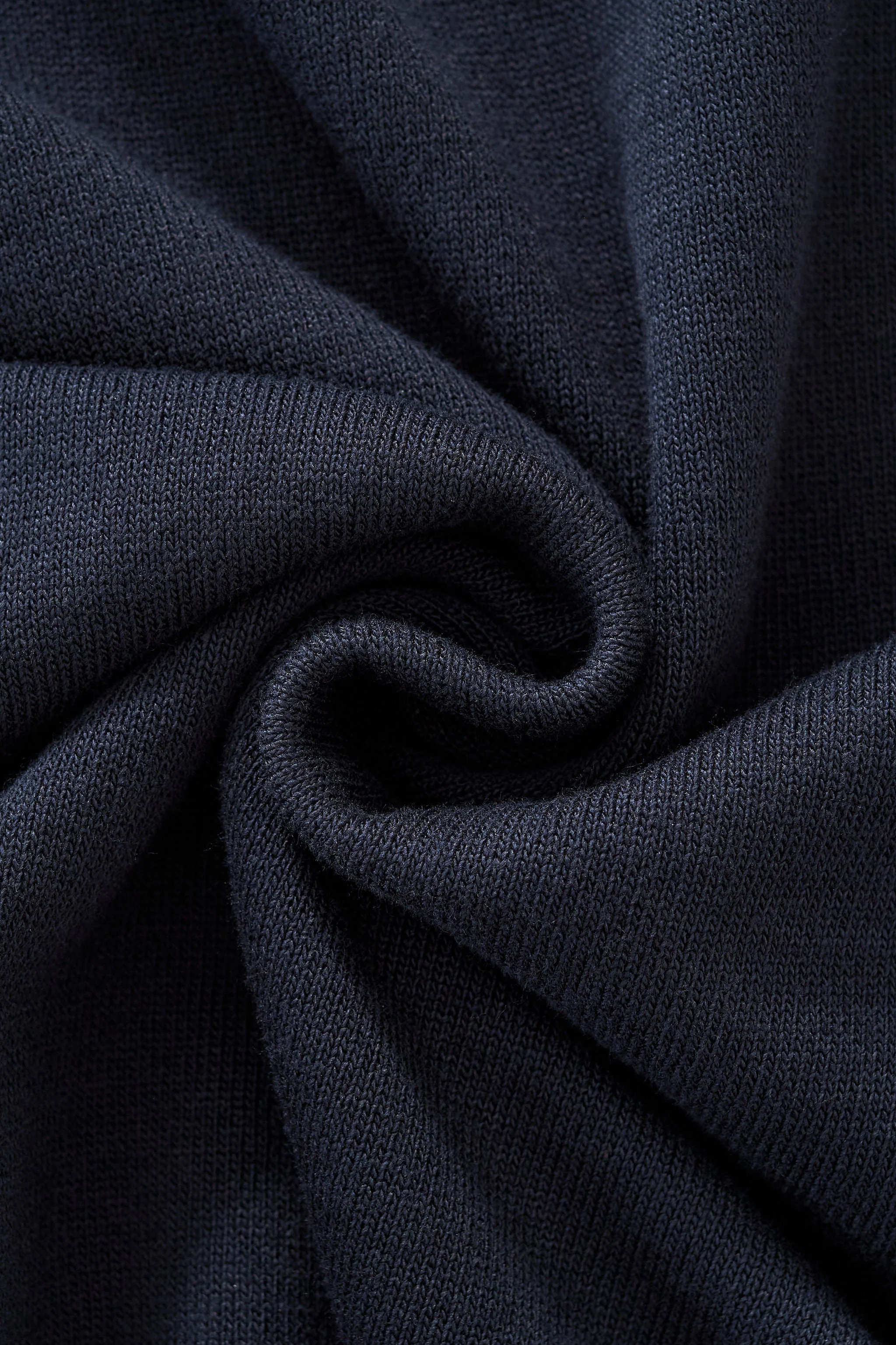 Imperial Collar Knit Polo NAVY - Image 11