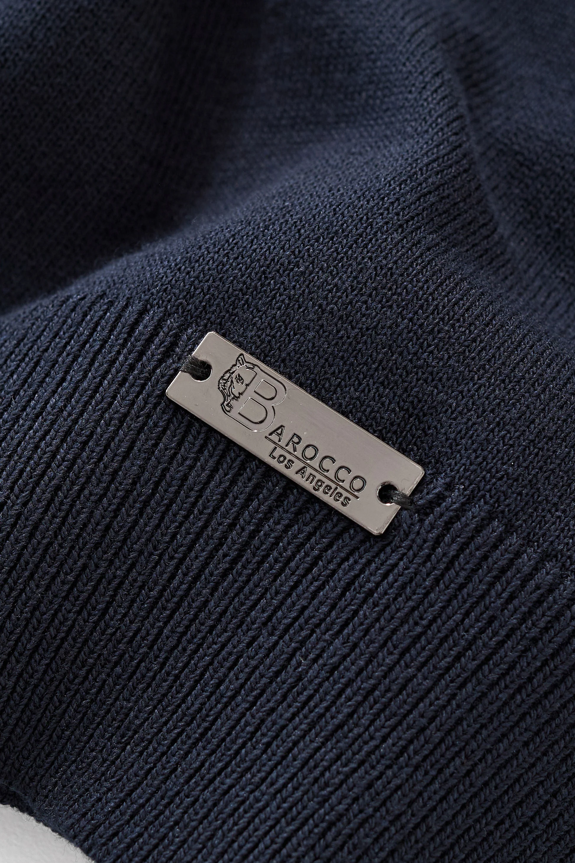 Imperial Collar Knit Polo NAVY - Image 8