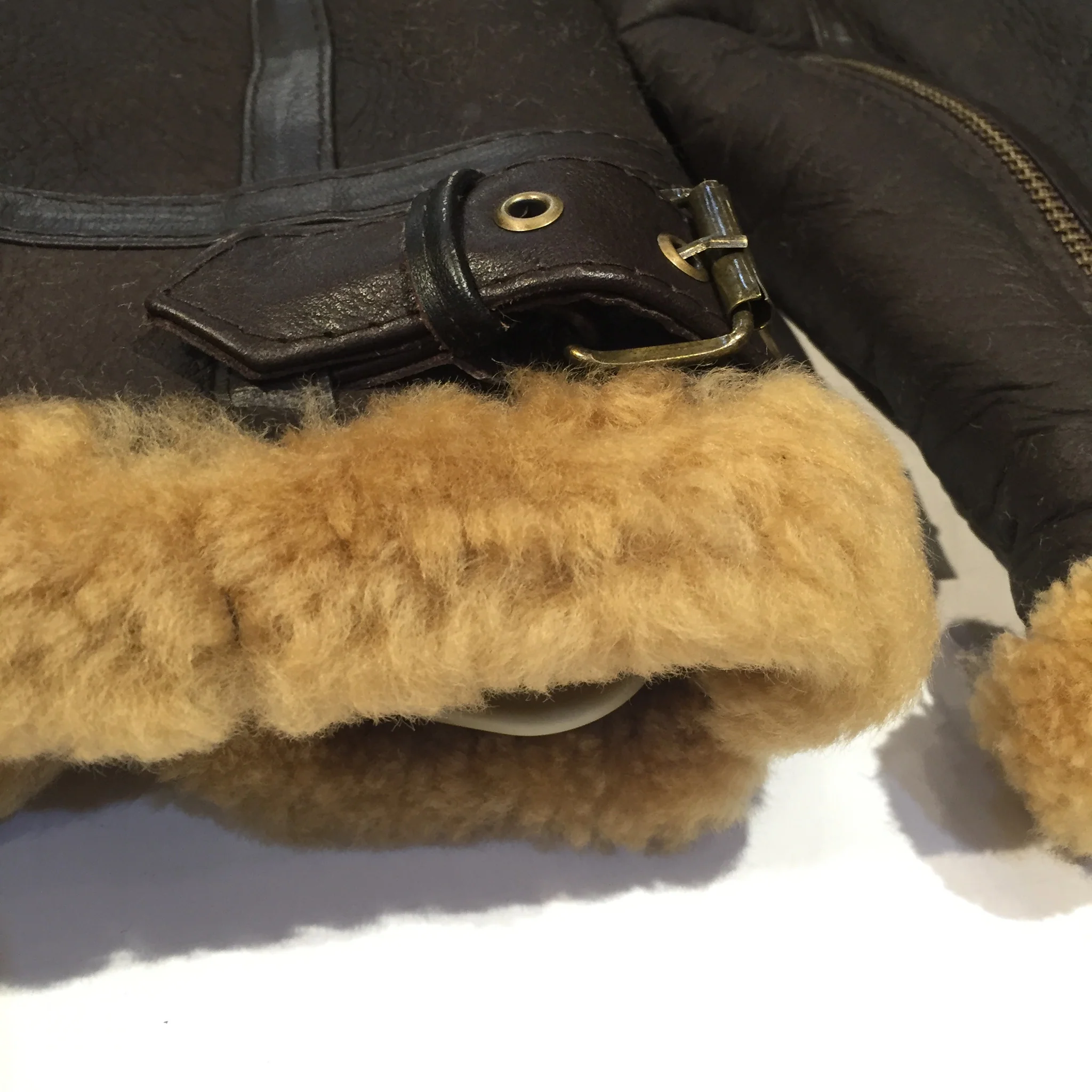 Jakewood - Biker Style Shearling - Image 5