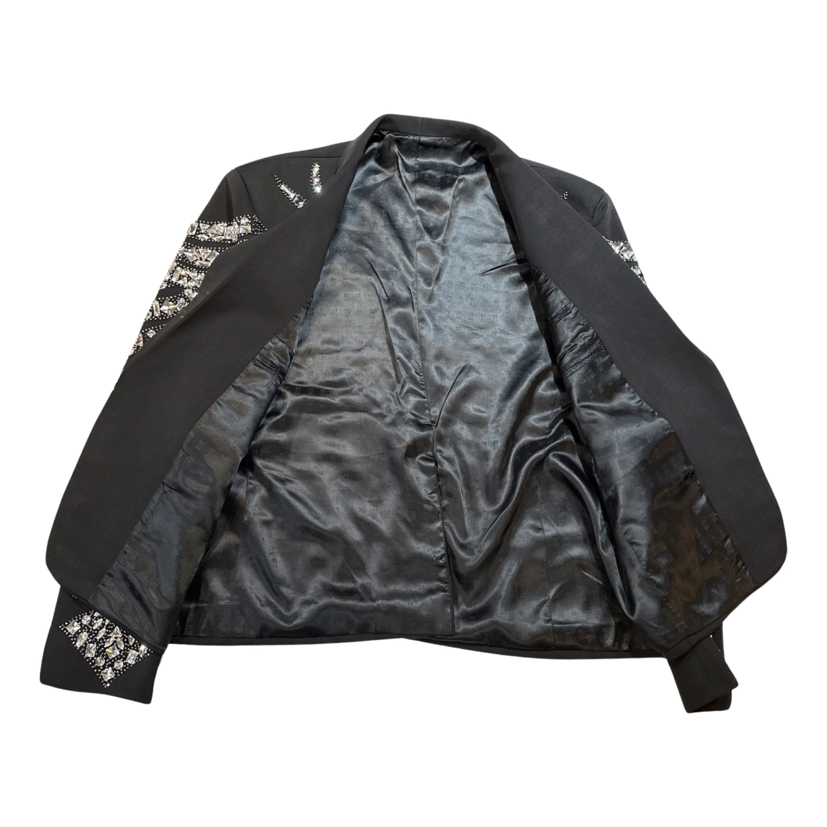 Kashani Black Kingdom Hyper Crystal Blazer - Image 2