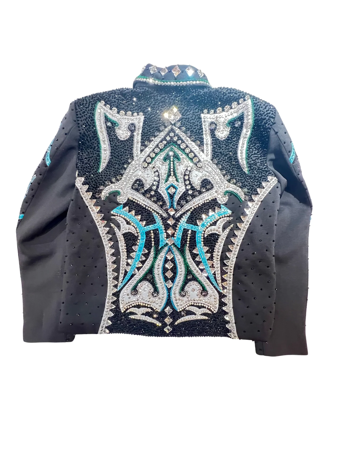 Kashani Blue Pharaoh Hyper Crystal Jacket - Image 4