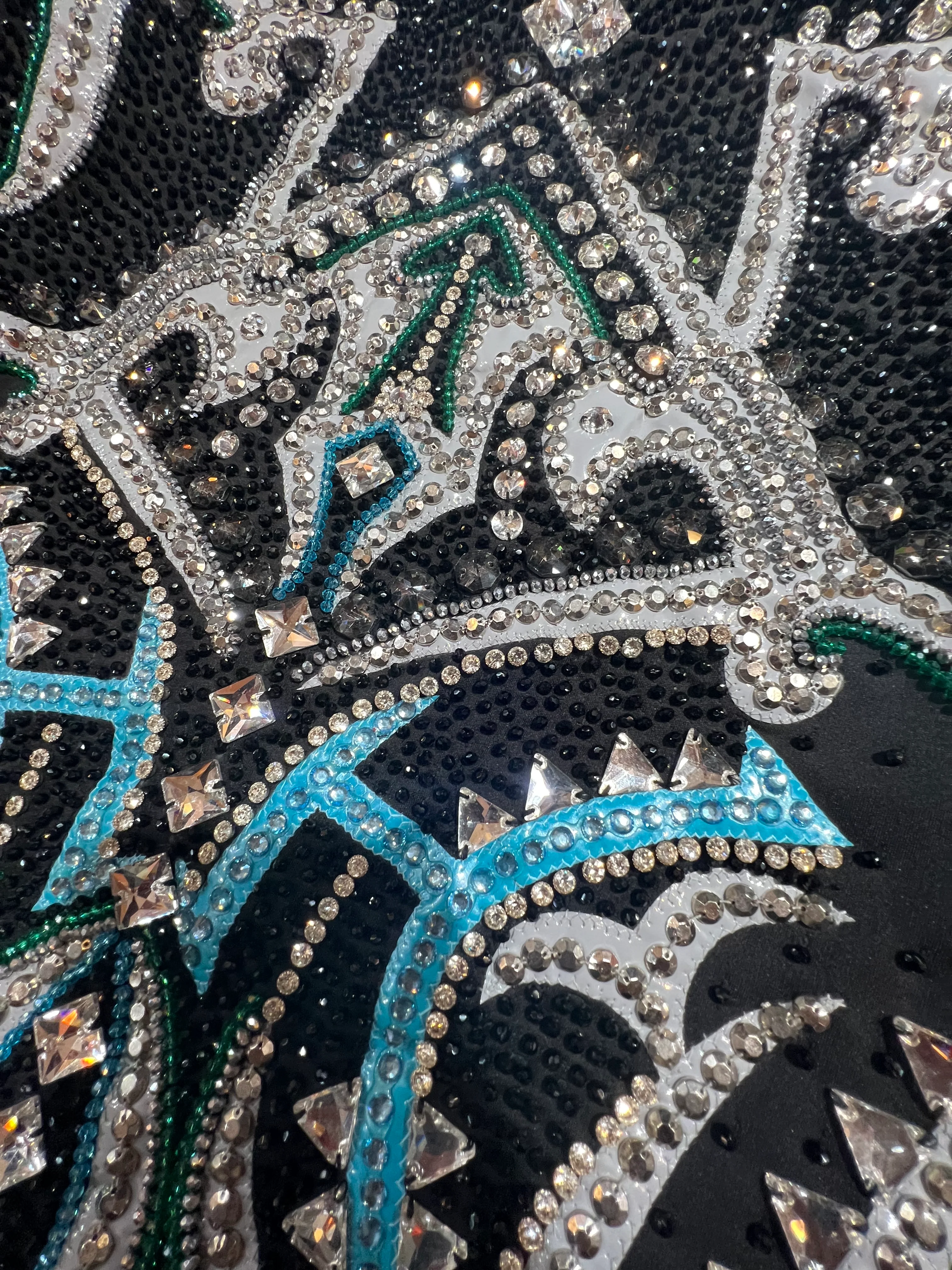 Kashani Blue Pharaoh Hyper Crystal Jacket - Image 8