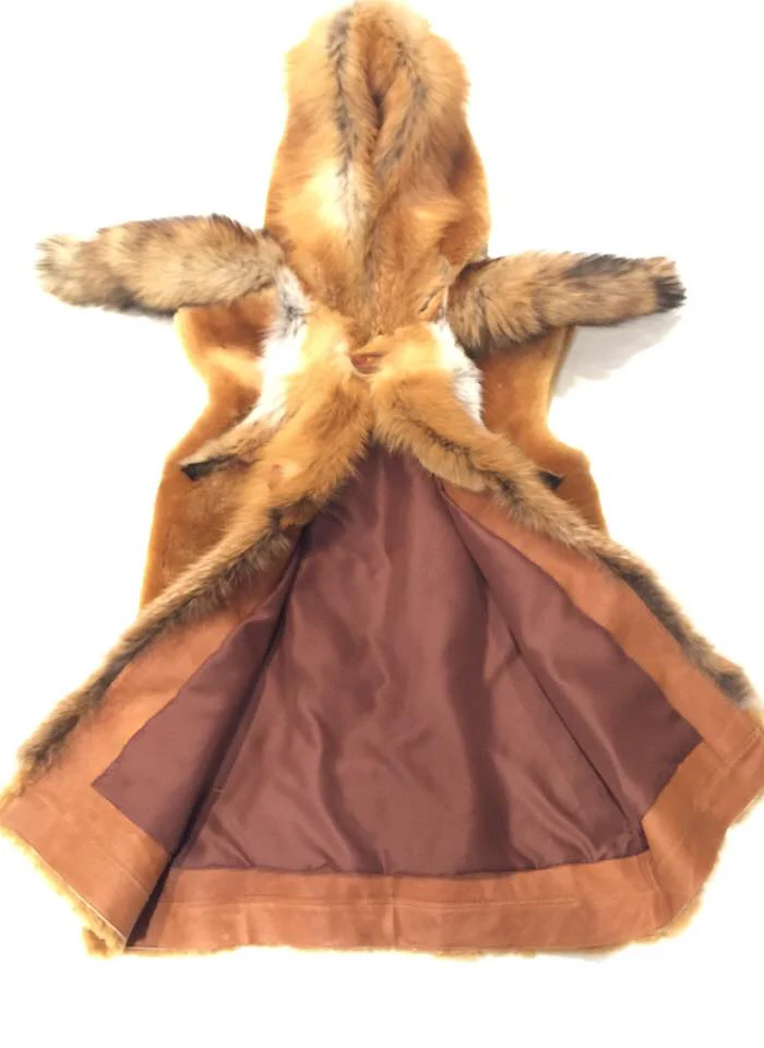 Kashani Honey Mouton Fox Shearling Vest - Image 4