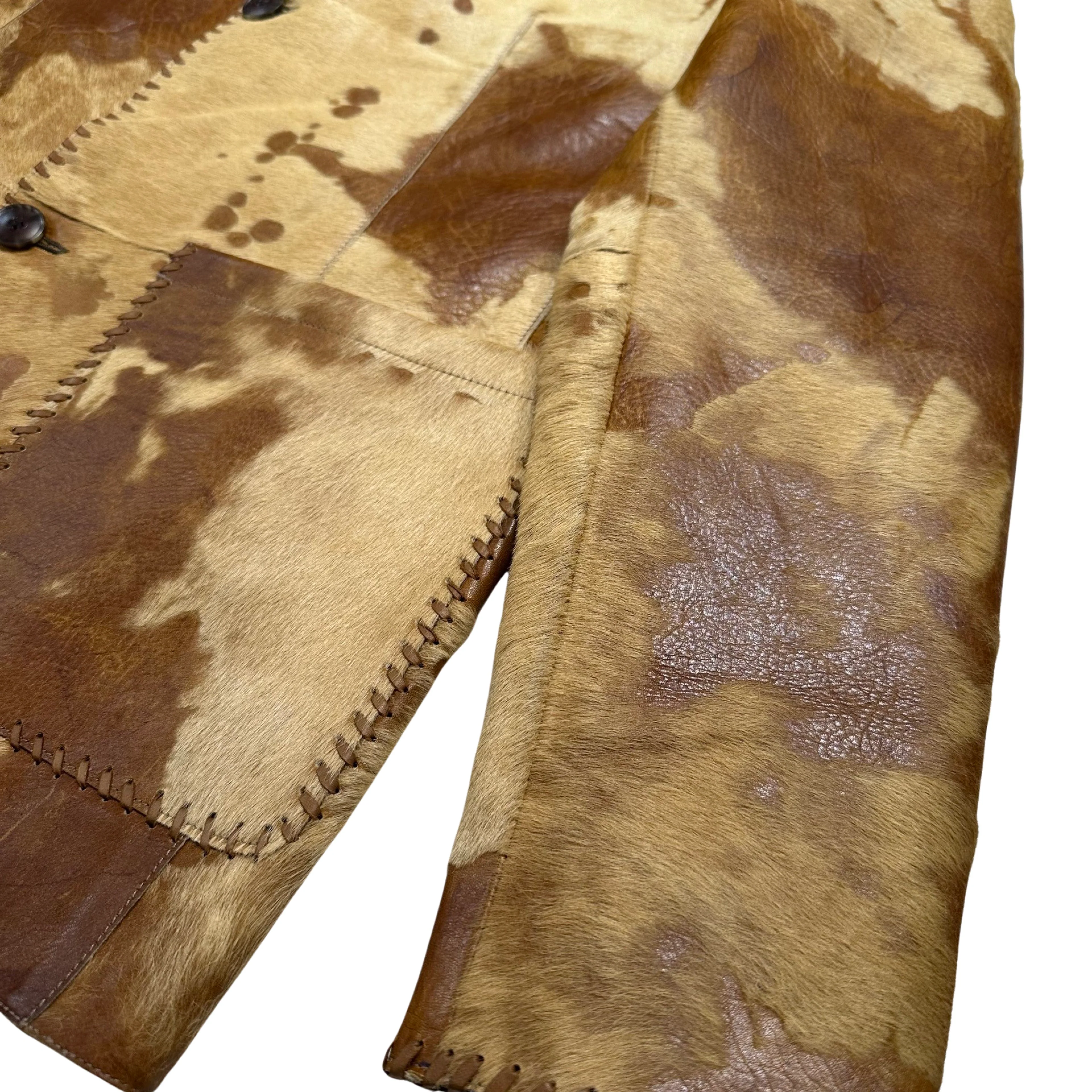 Kashani Natural Cavallino Pony Hair Blazer - Image 6