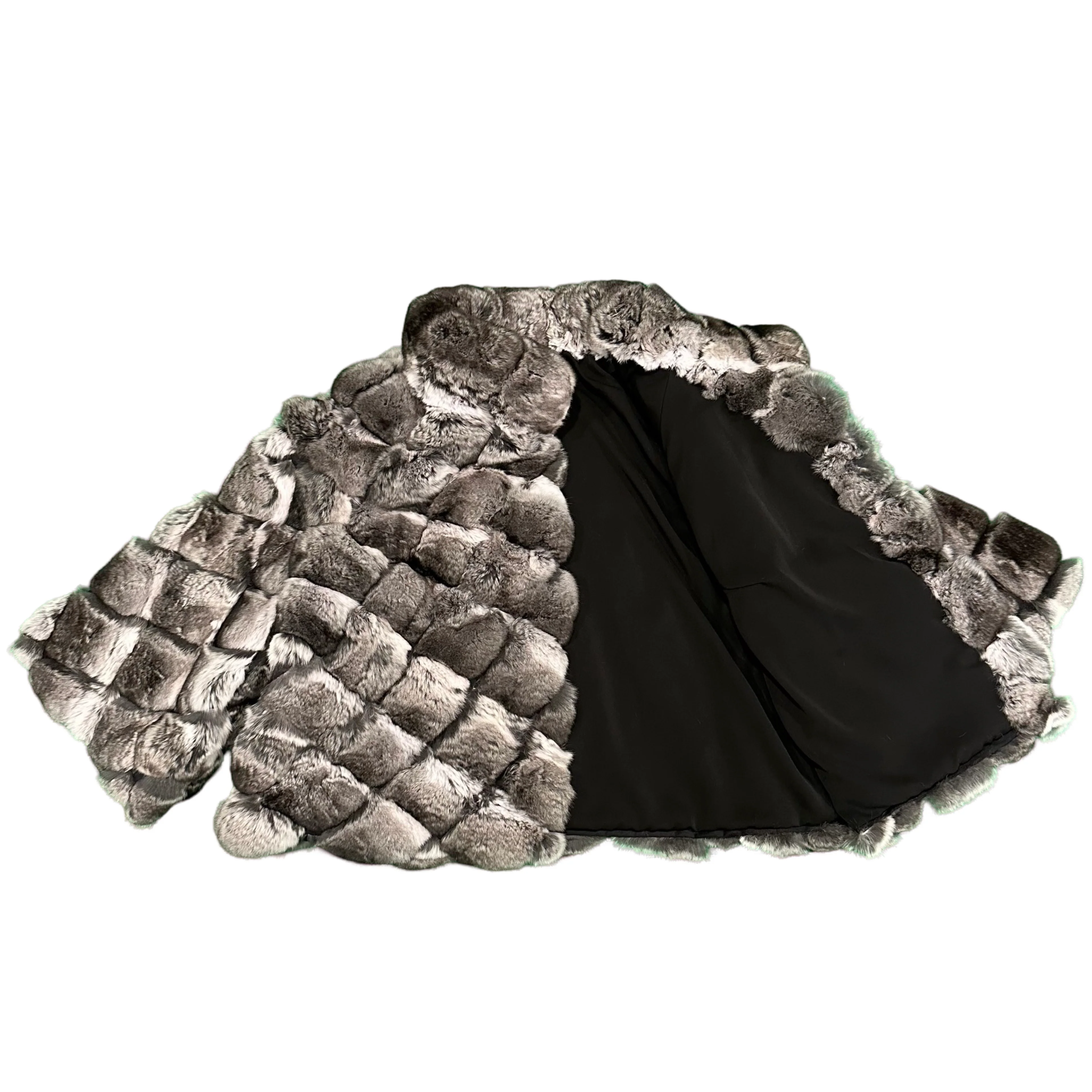 Kashani Women's Chinchilla Fur Bolero Jacket - Image 2
