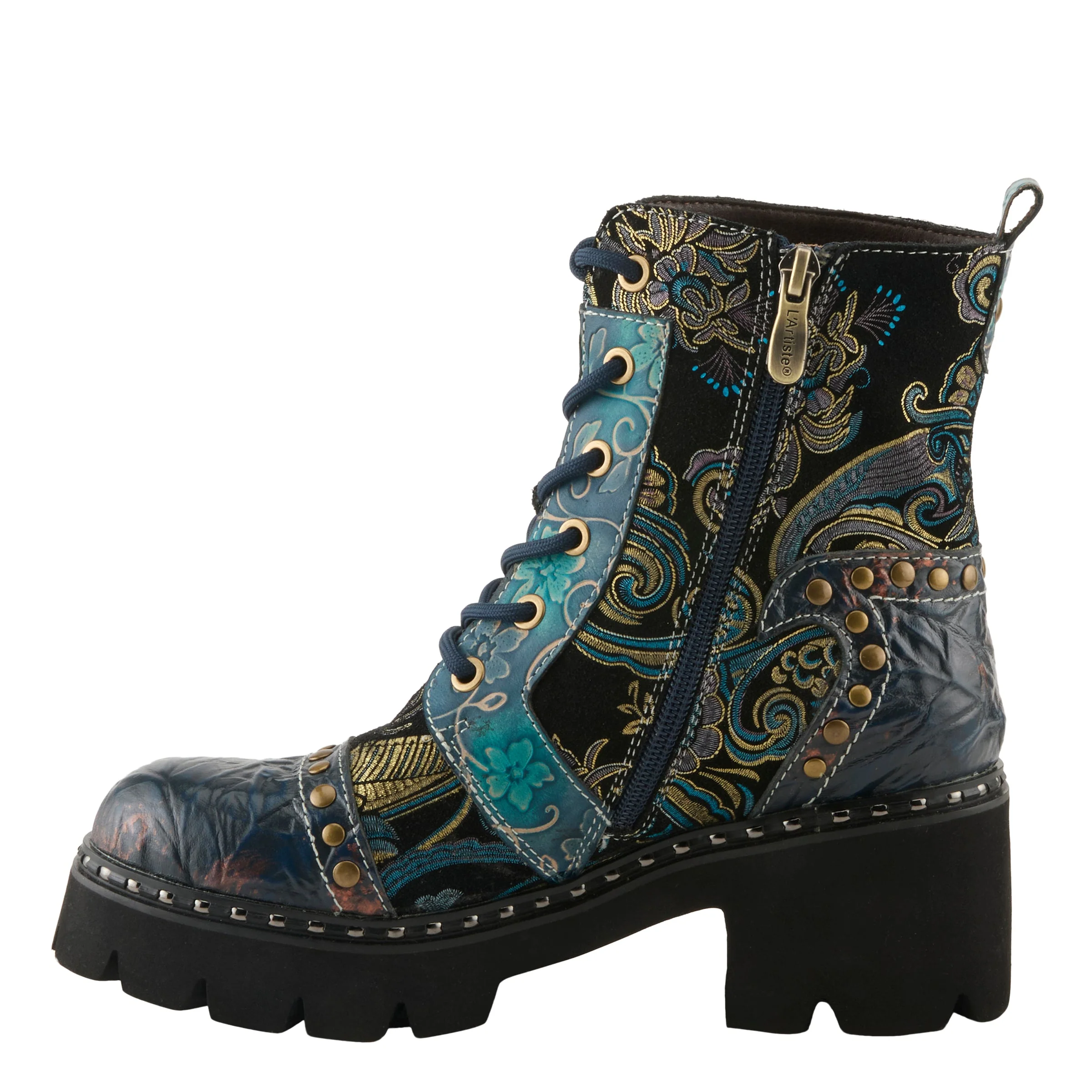 L'Artiste Blue Severity Boots - Image 2