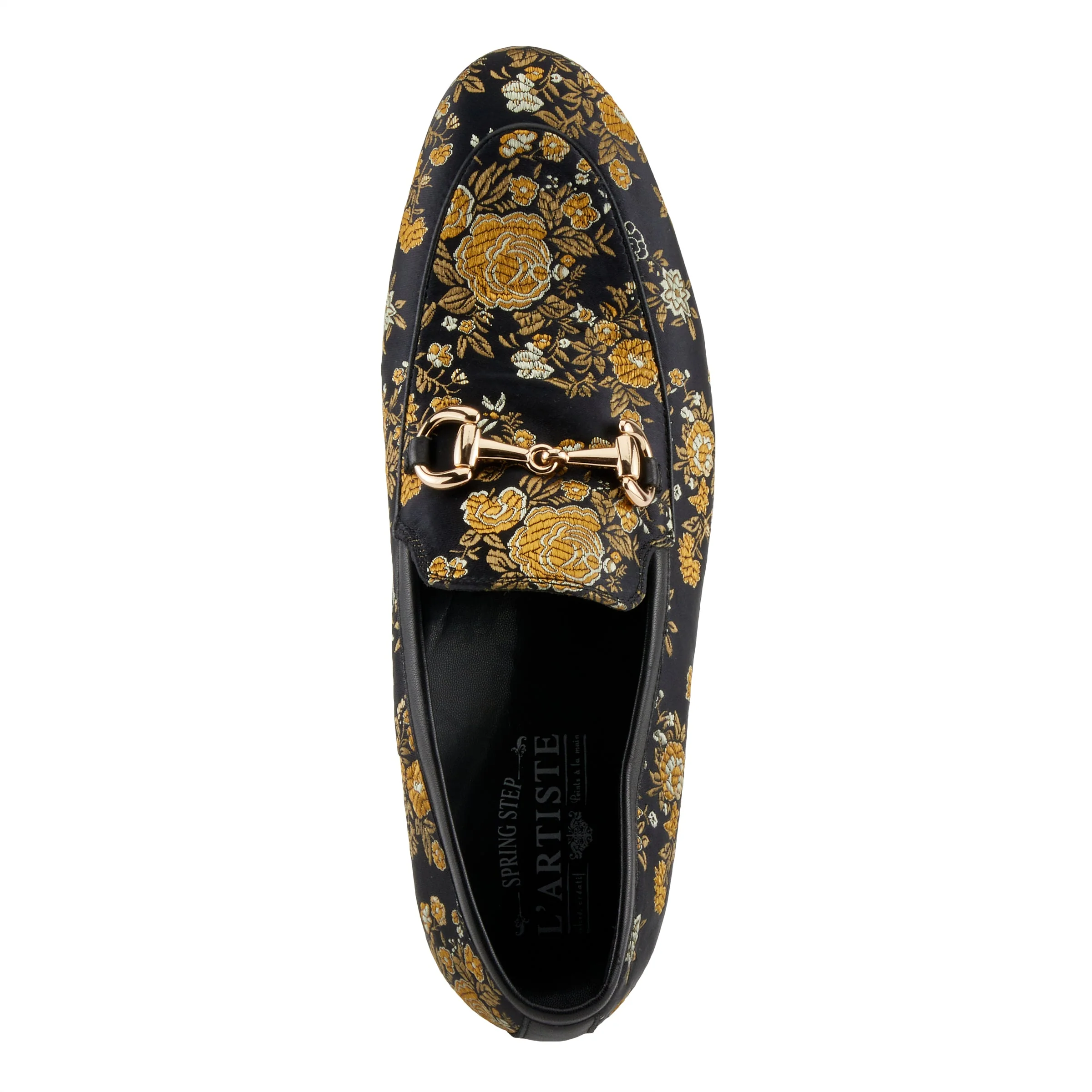L'Artiste Men's Emanuel-Eve Golden Rose Loafers - Image 3