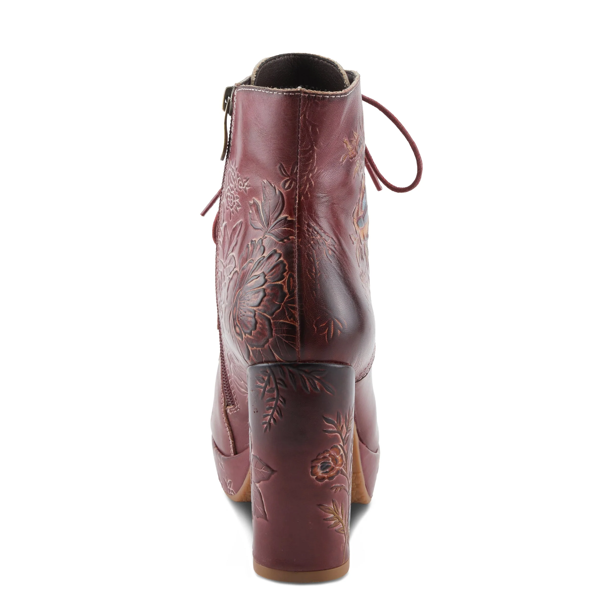 L'artiste Messapica Bordeaux Boots - Image 4