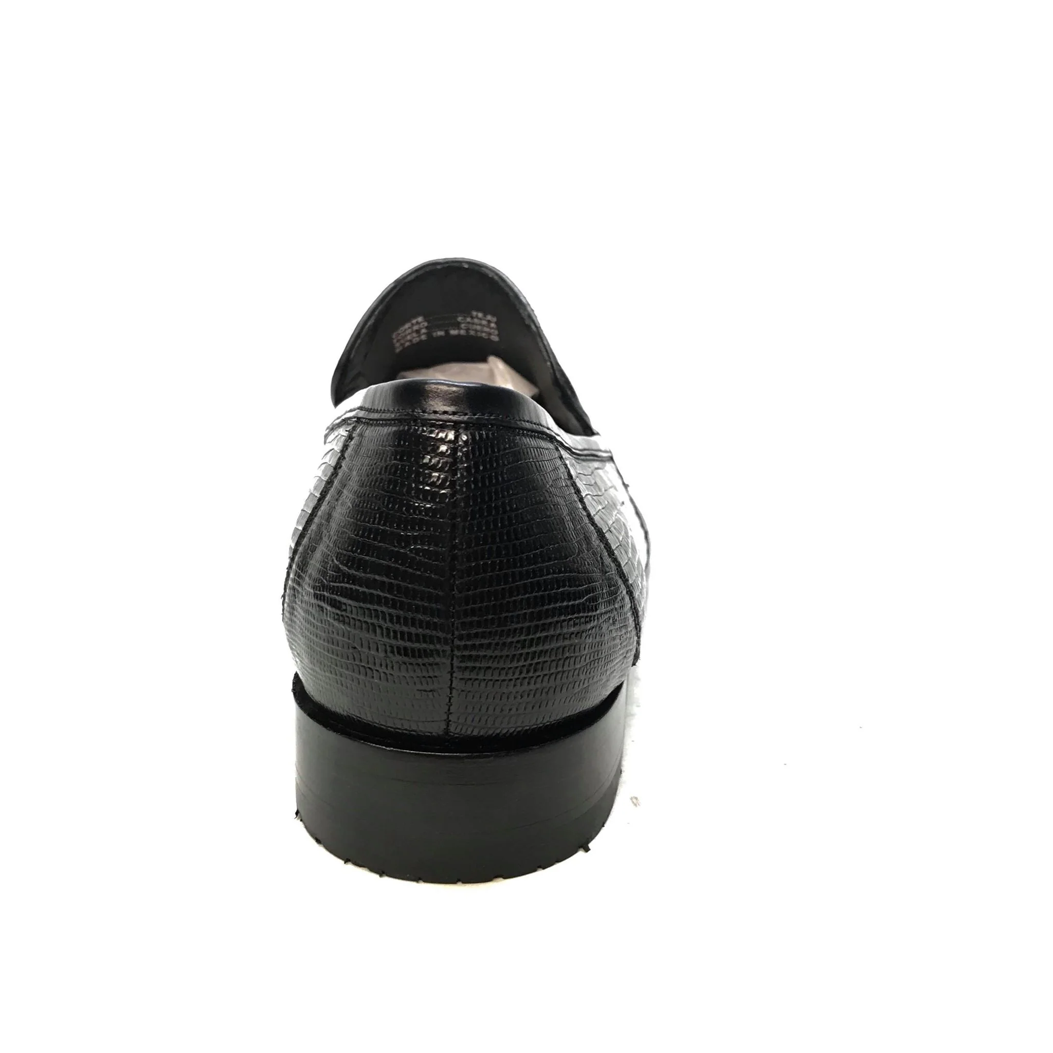 Los Altos Men's All Over Lizard Buckled Dress Loafers - Image 11
