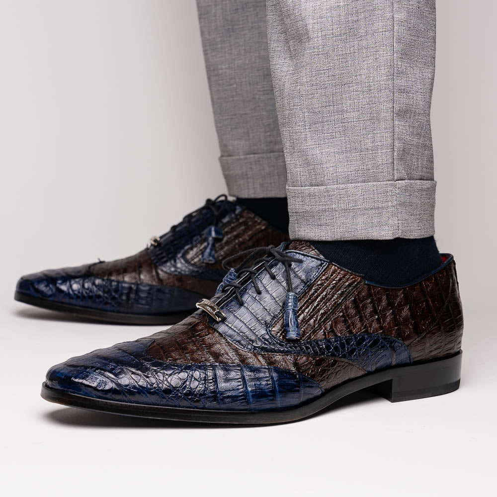 Luciano Navy / Brown - Image 6