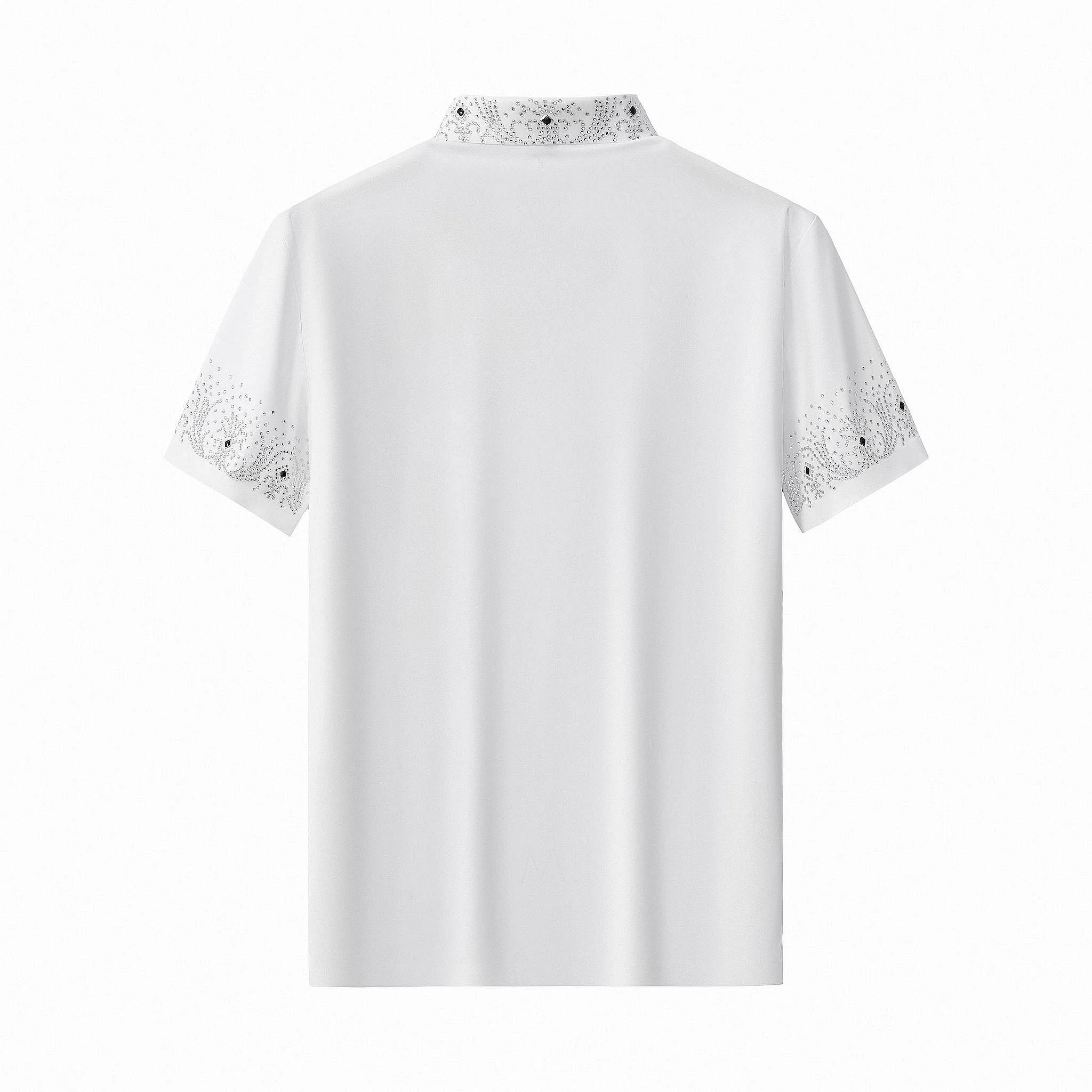 Lustre Aura Polo WHITE/SILVER - Image 2